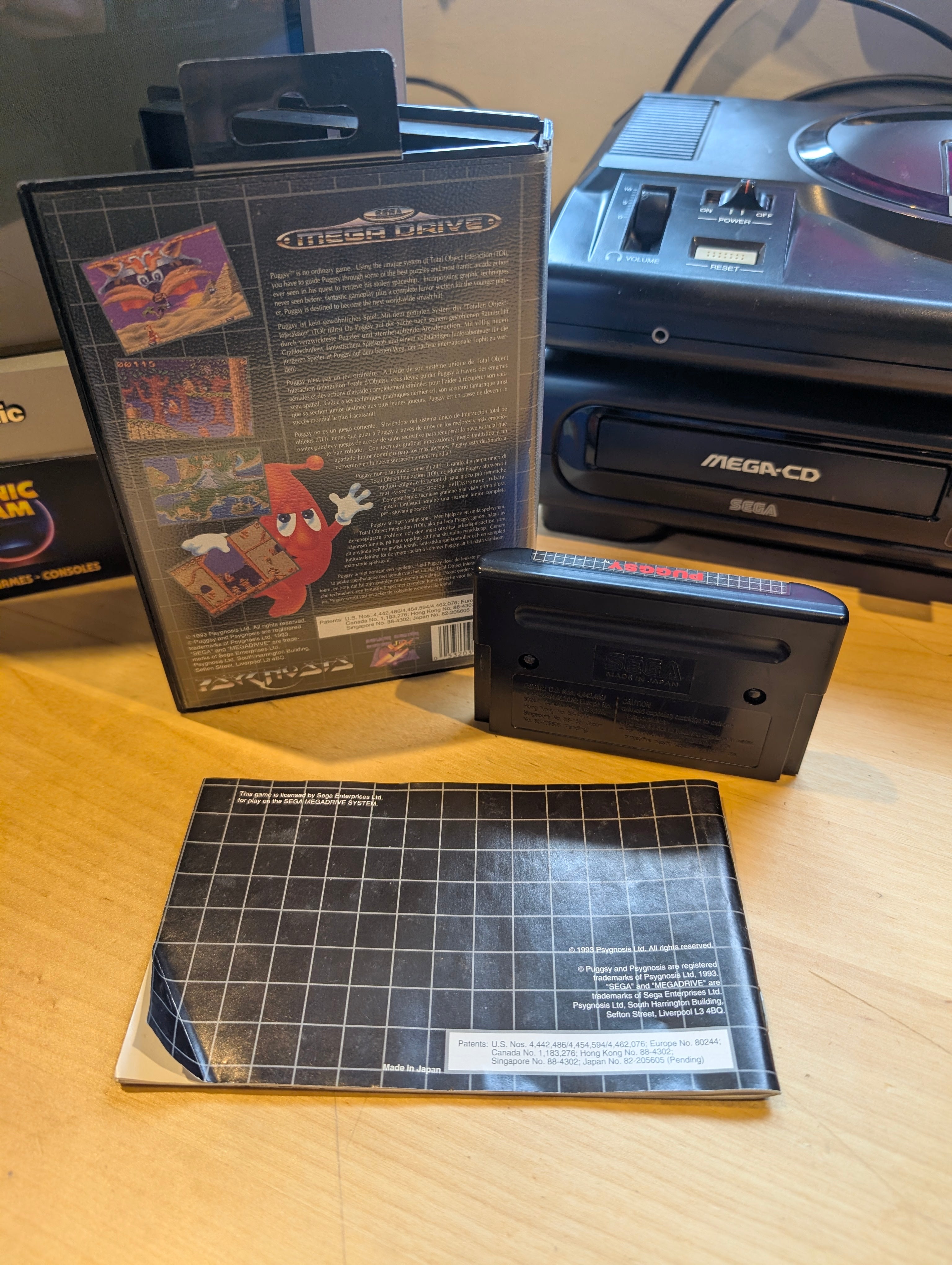 Puggsy - Sega Mega Drive - CIB - Tested & Working