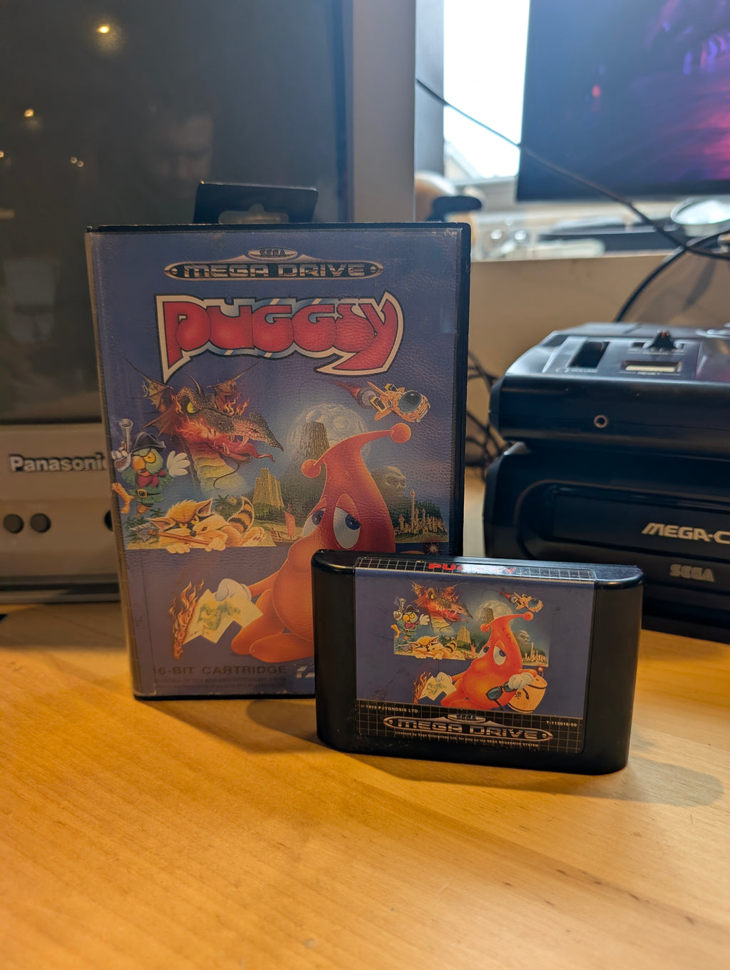 Puggsy - Sega Mega Drive - Boxed No Manual - Tested & Working