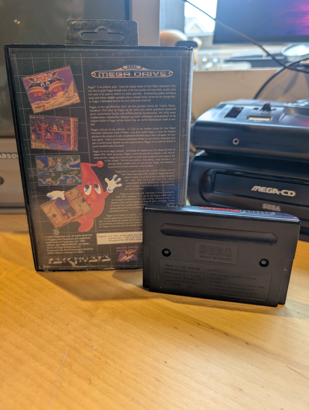 Puggsy - Sega Mega Drive - Boxed No Manual - Tested & Working