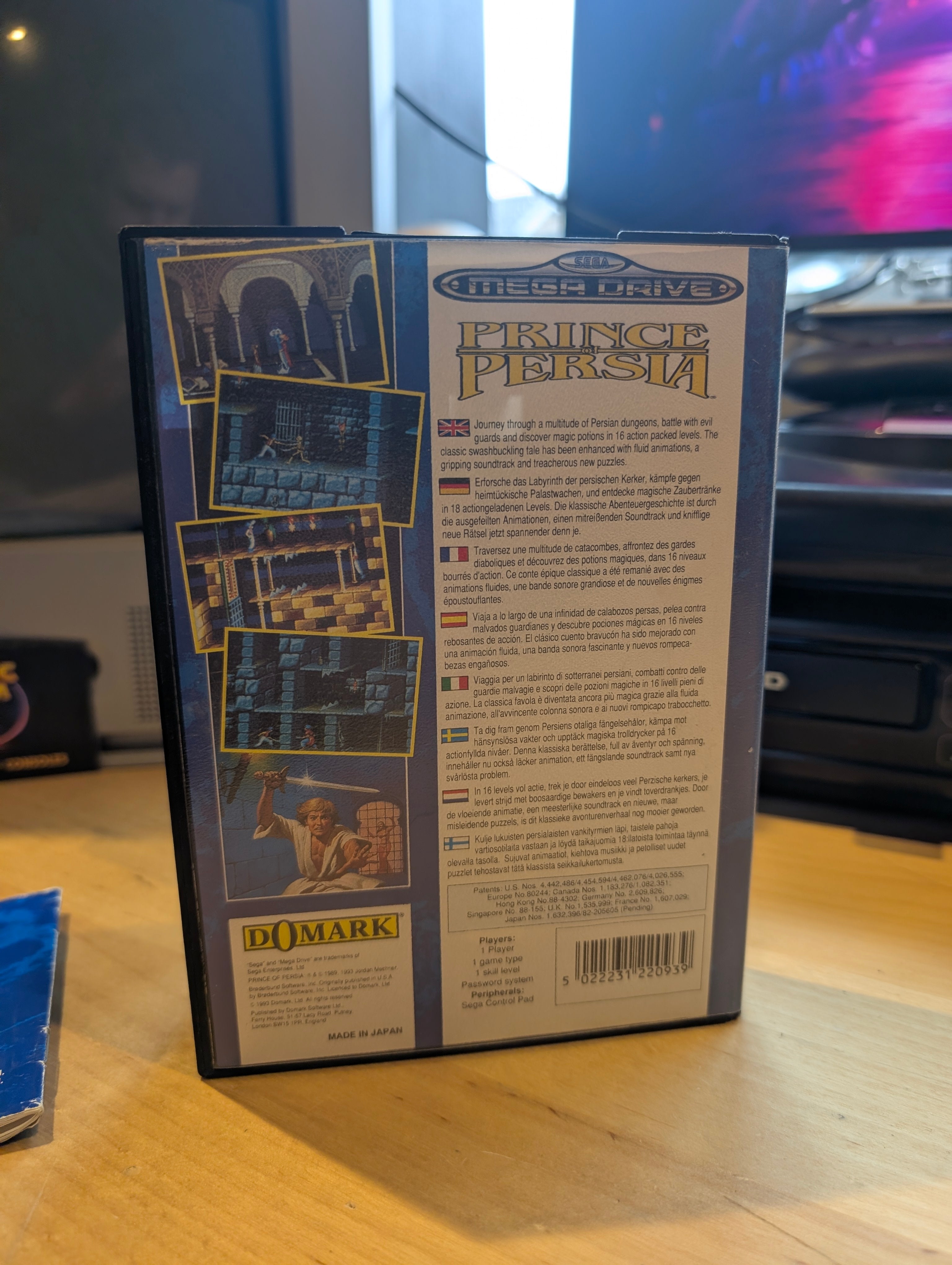 Prince of Persia - Sega Mega Drive - CIB - Tested & Working
