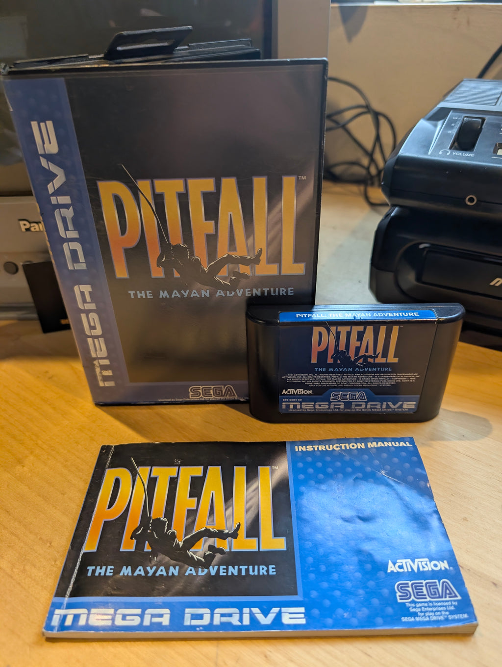 Pitfall: The Mayan Adventure - Sega Mega Drive - CIB - Tested & Working