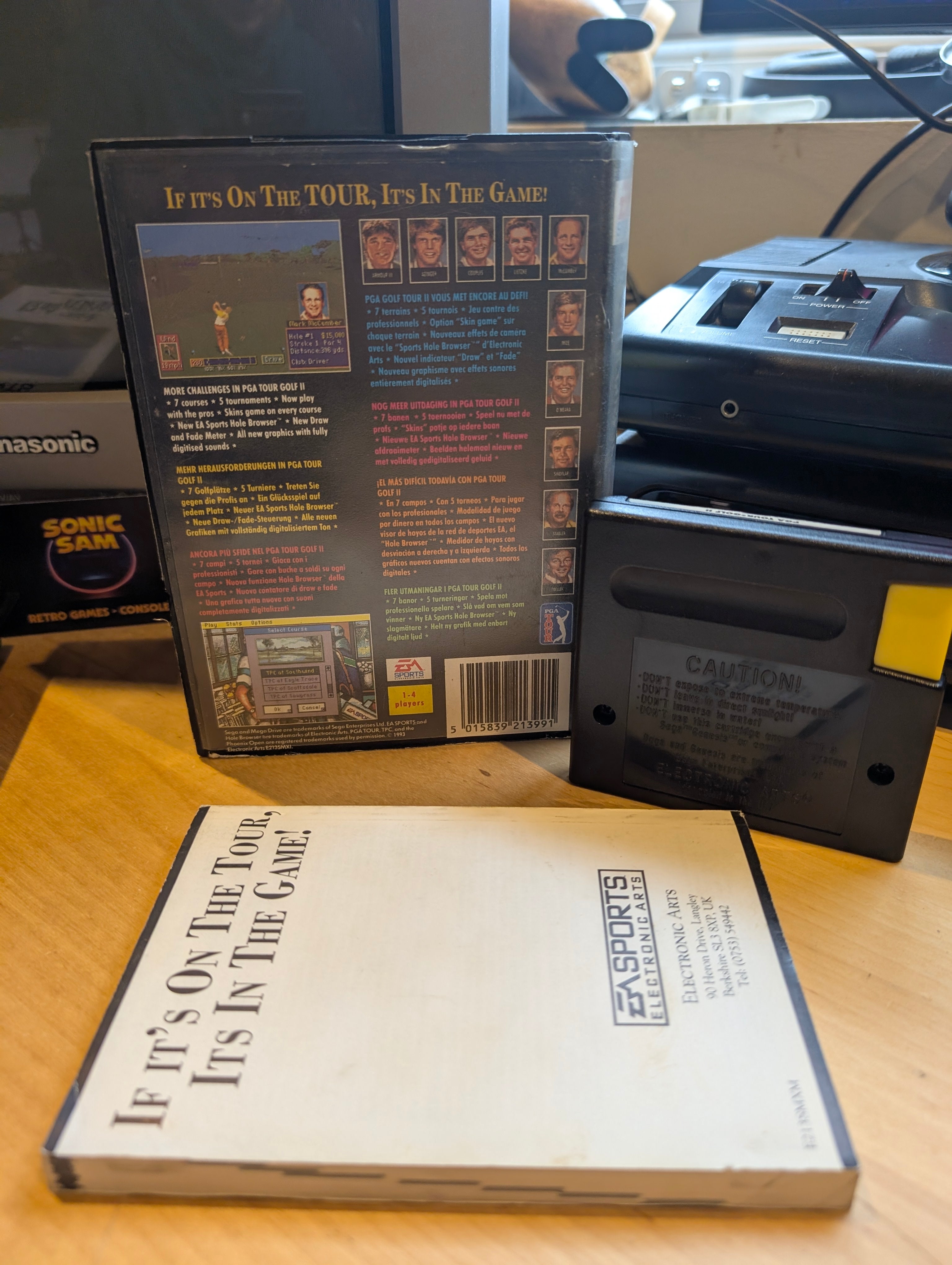 PGA Tour Golf II - Sega Mega Drive - CIB - Tested & Working