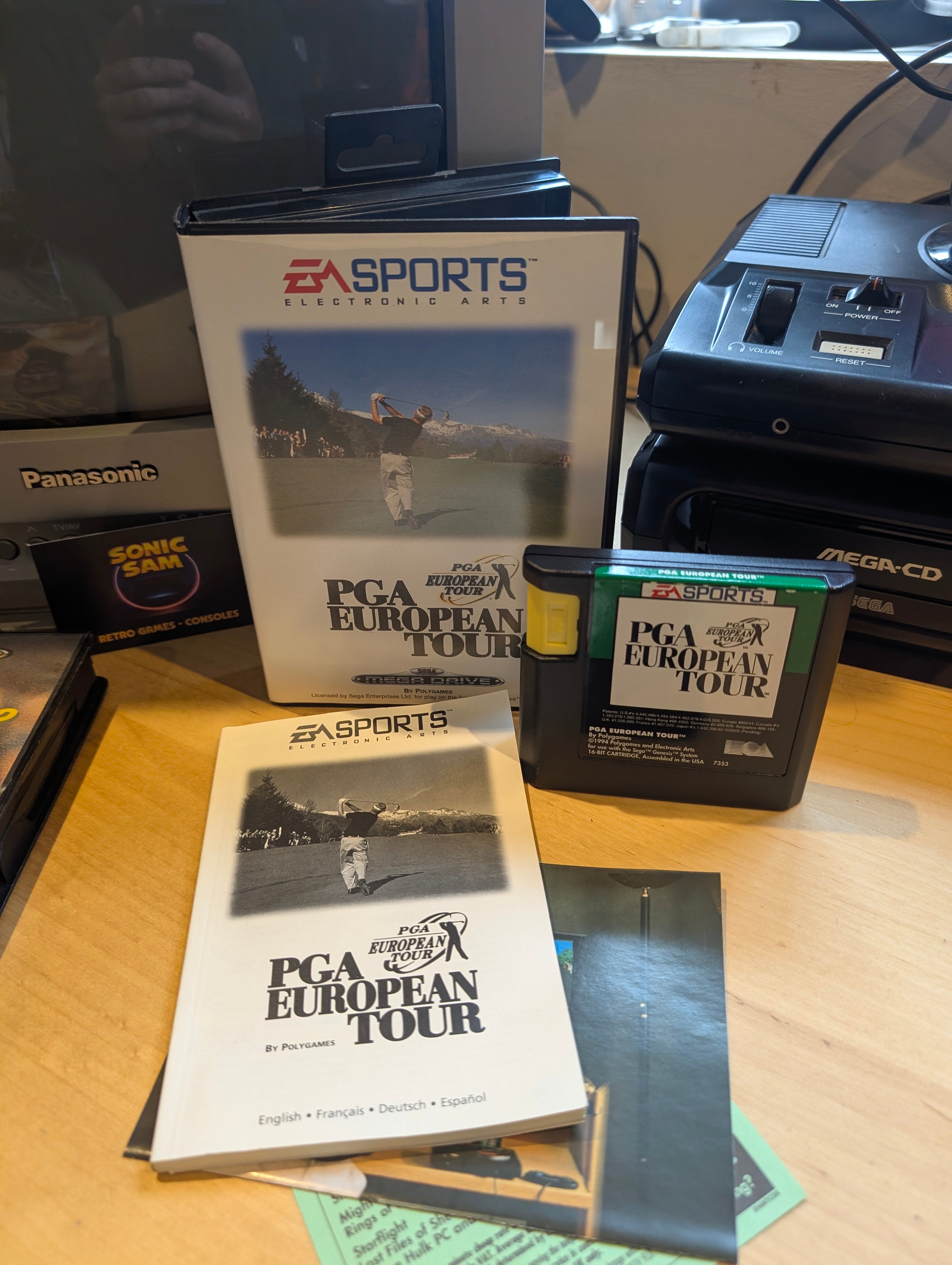 PGA Tour Golf - Sega Mega Drive - CIB - Tested & Working