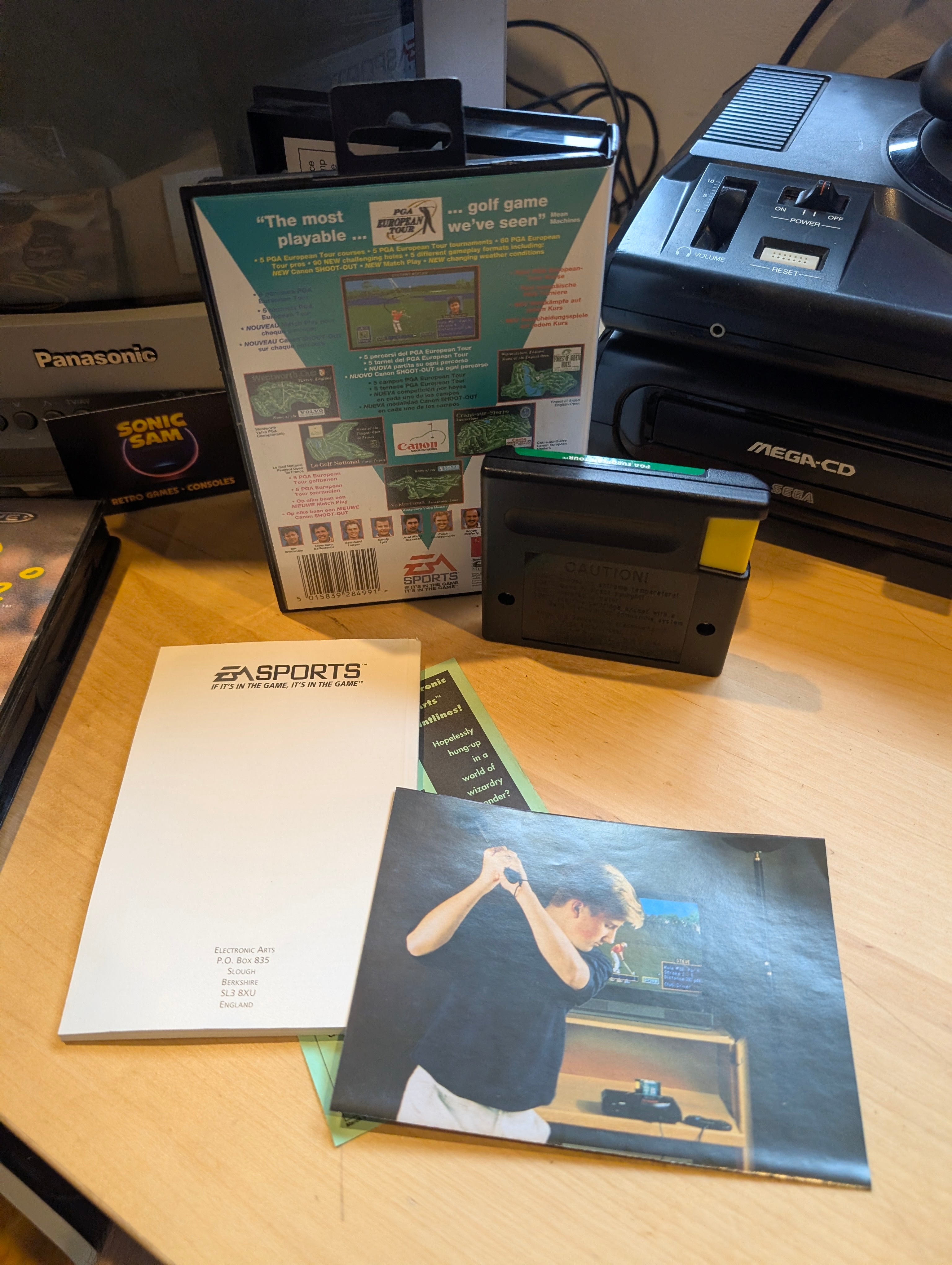 PGA Tour Golf - Sega Mega Drive - CIB - Tested & Working