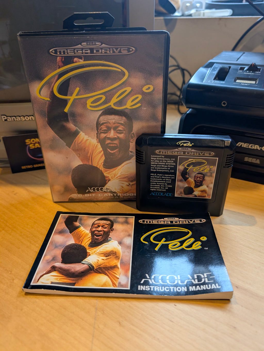 Pelé! - Sega Mega Drive - CIB - Tested & Working