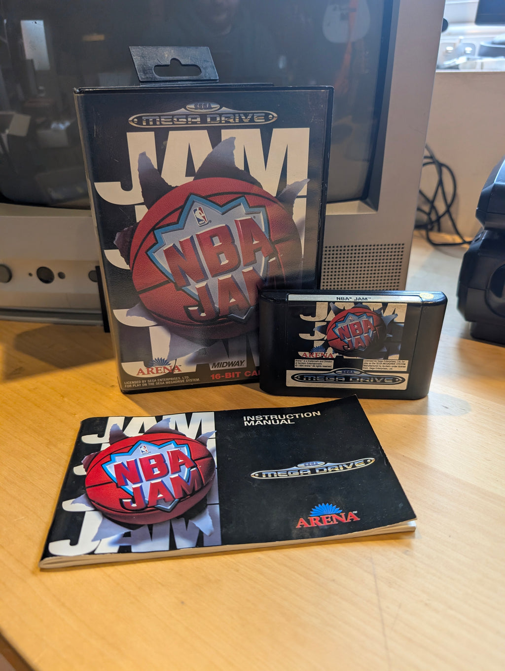 NBA Jam - Sega Mega Drive - CIB - Tested & Working