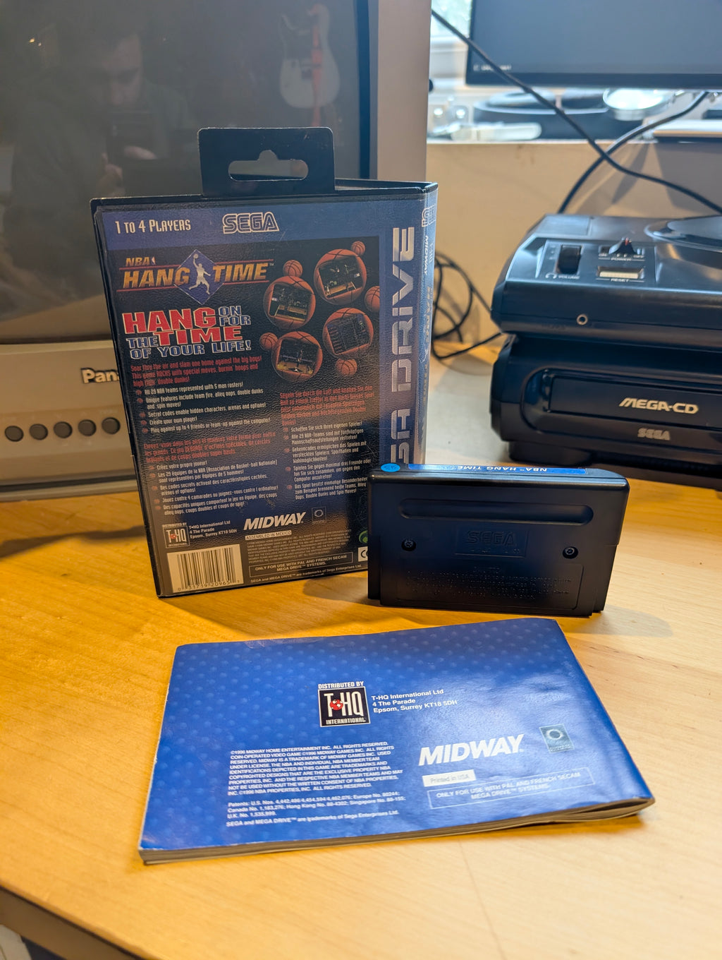 NBA Hang Time - Sega Mega Drive - CIB - Tested & Working