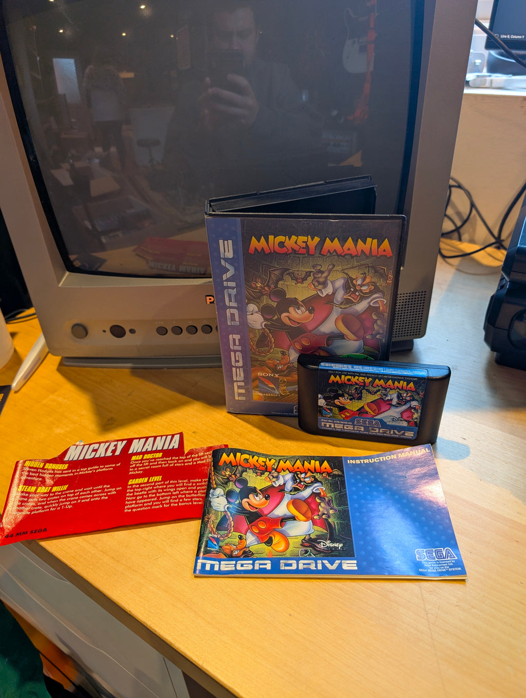 Mickey Mania - Sega Mega Drive - CIB - Tested & Working