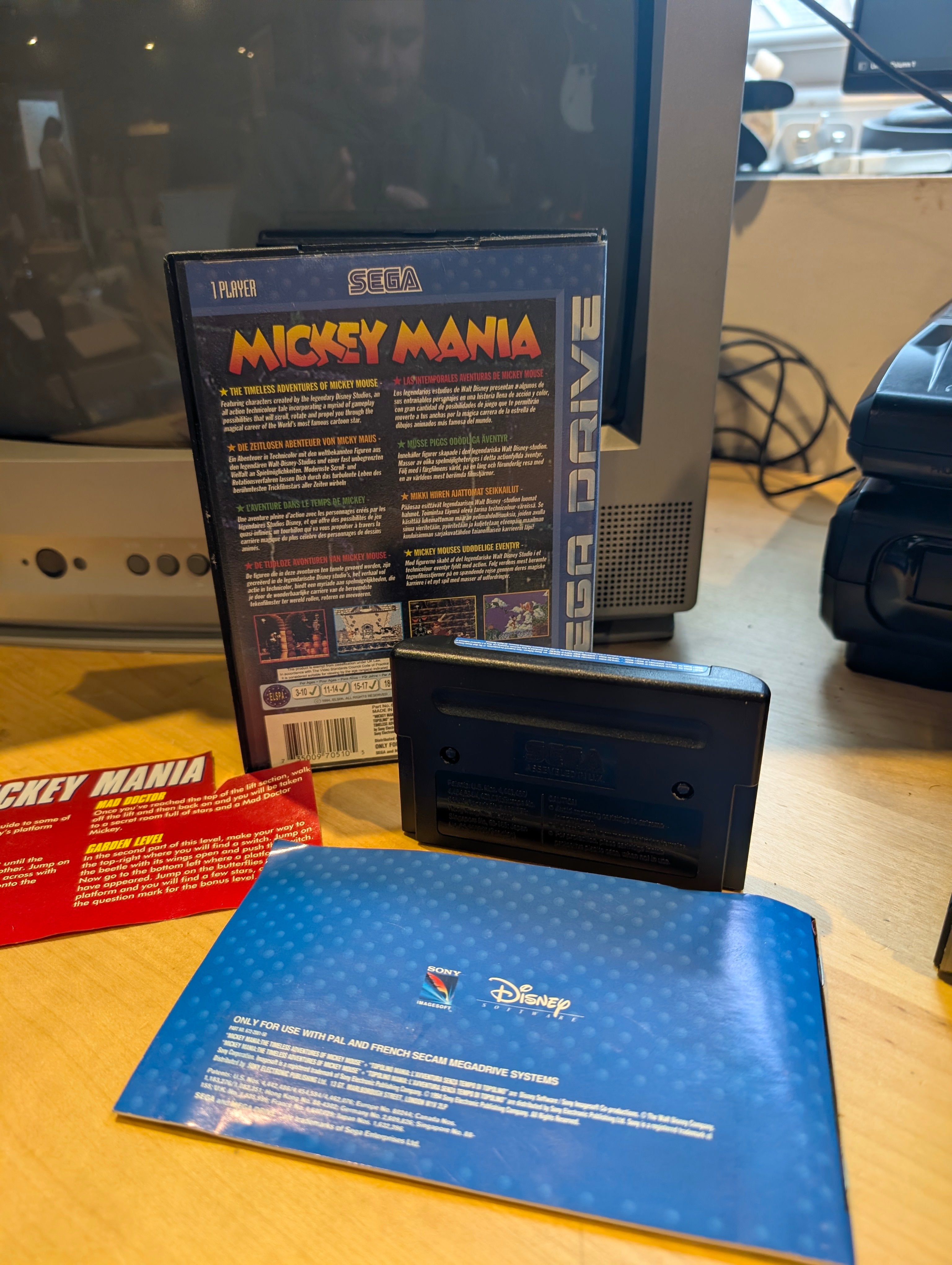Mickey Mania - Sega Mega Drive - CIB - Tested & Working