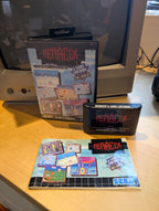 Menacer 6-Game Cartridge_1 - Sega Mega Drive - CIB - Tested & Working