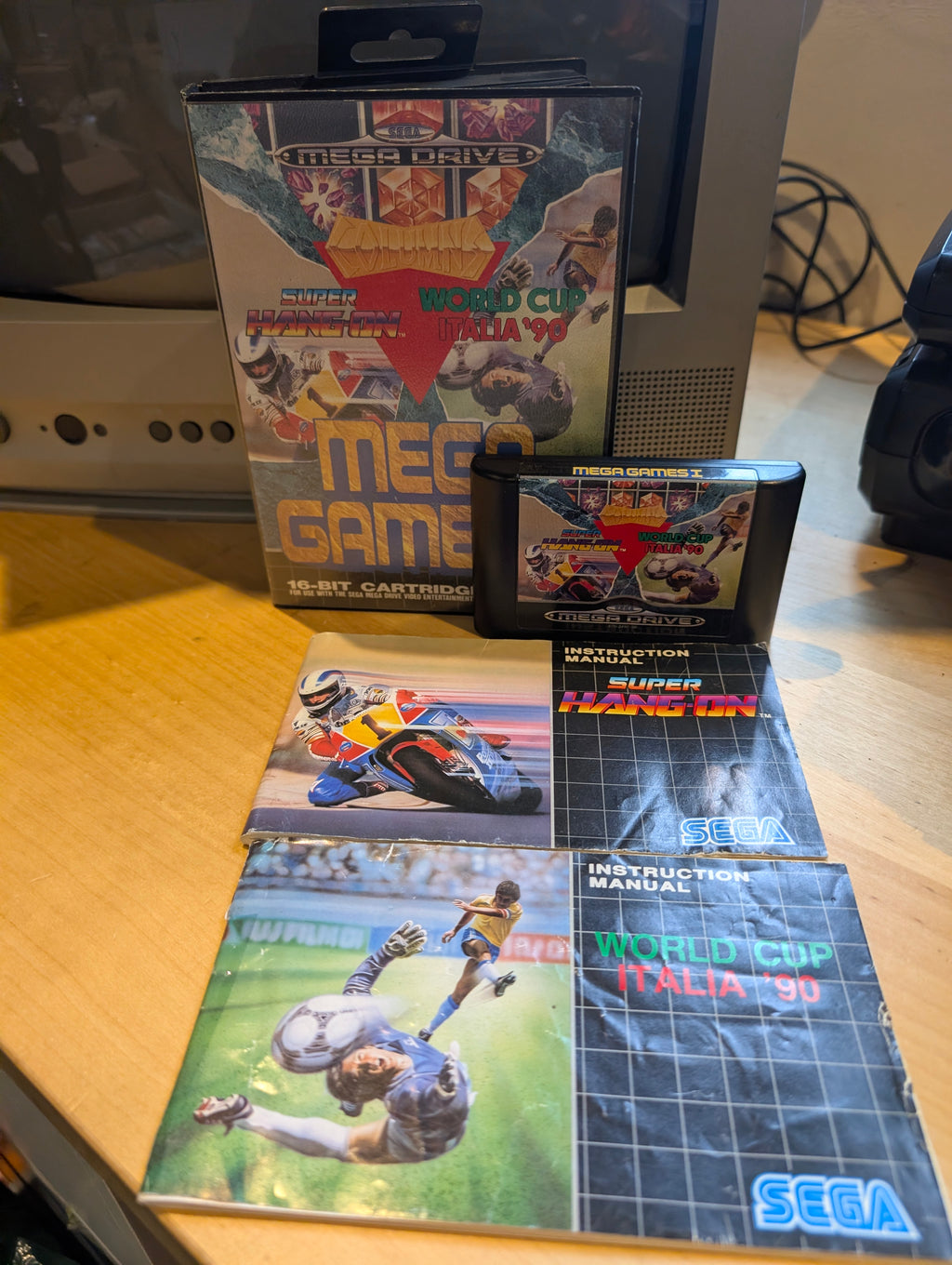 Mega Games 1_2 - Sega Mega Drive - CIB - Tested & Working