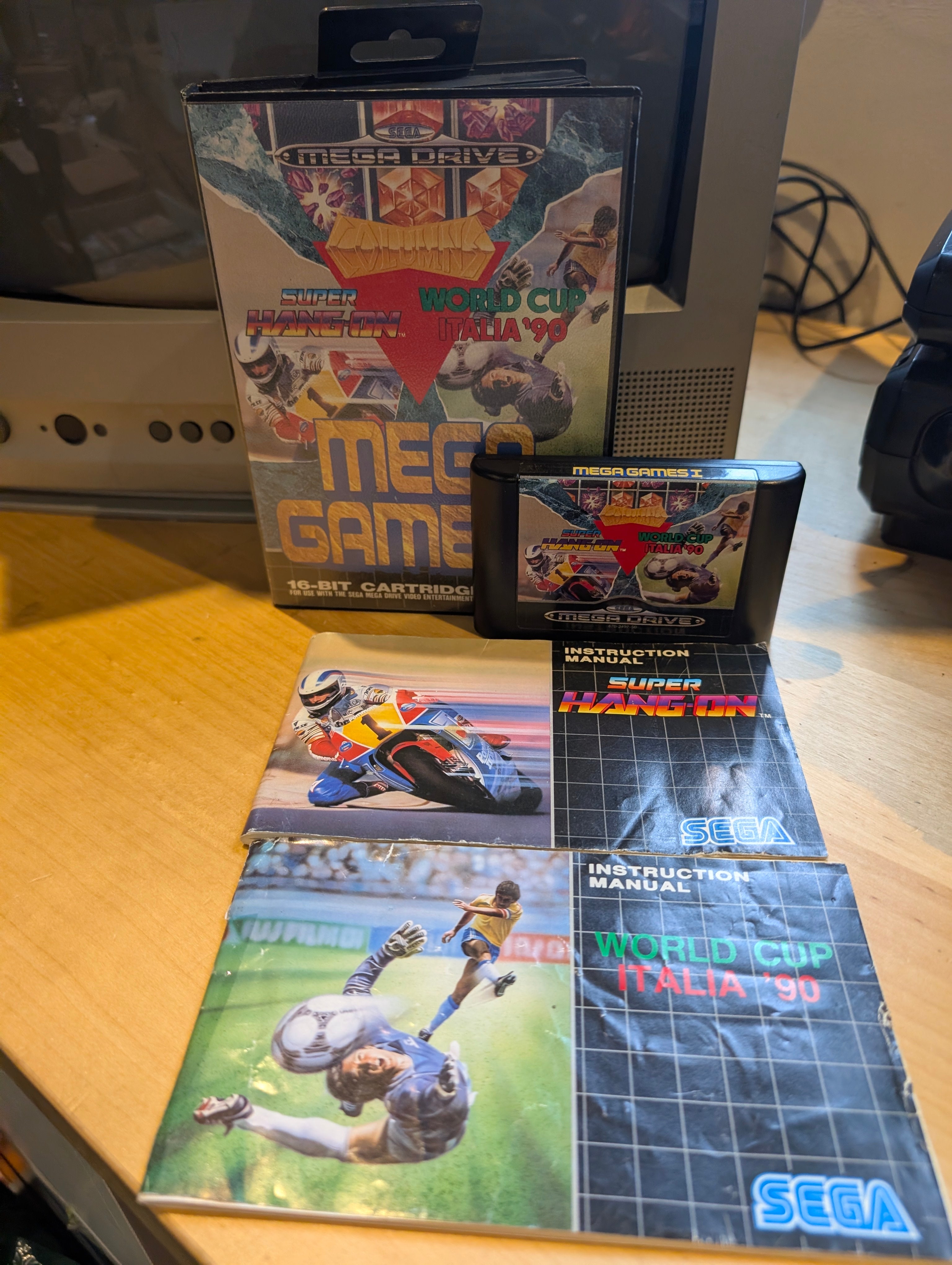Mega Games 1_2 - Sega Mega Drive - CIB - Tested & Working