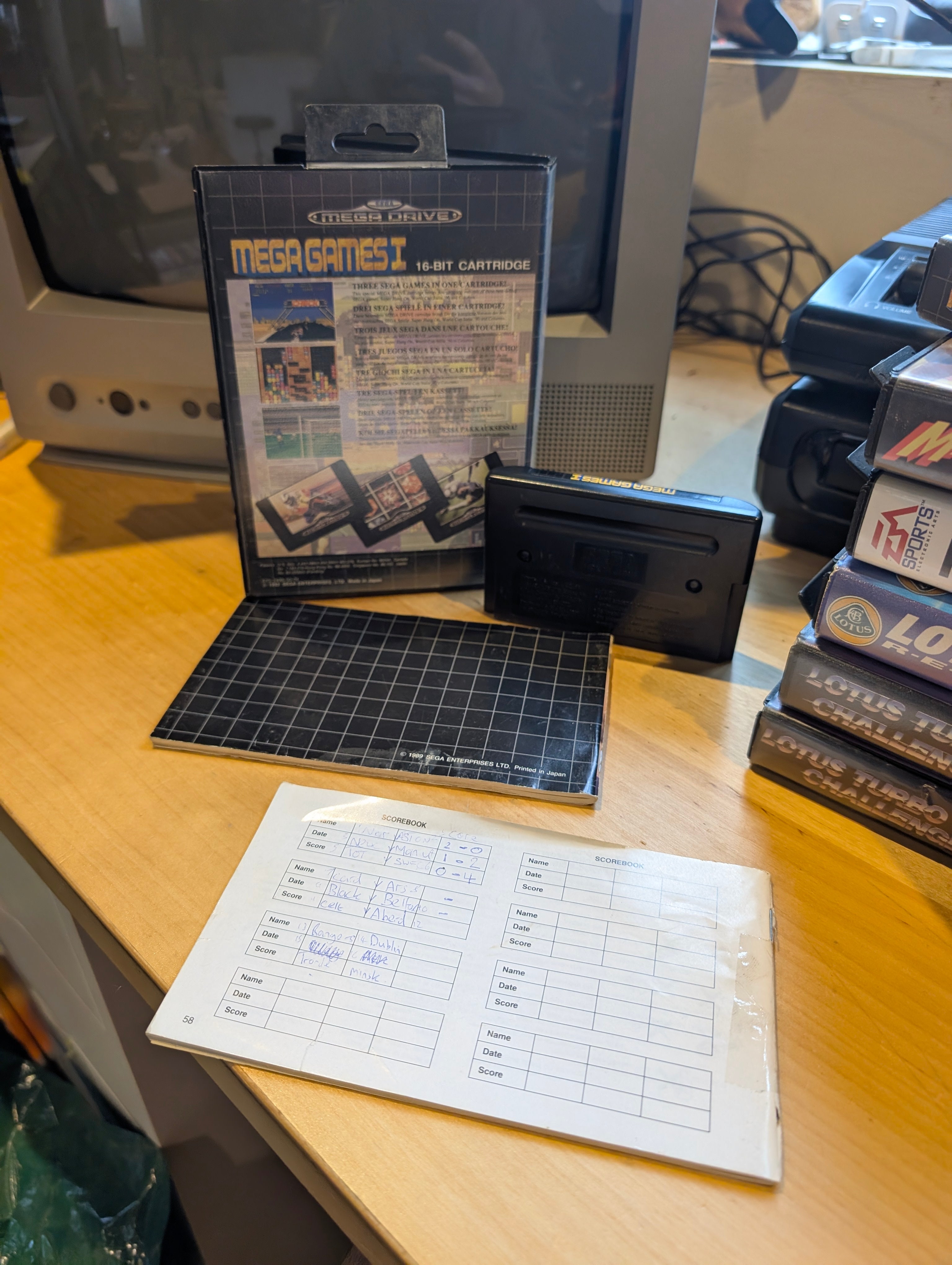 Mega Games 1_2 - Sega Mega Drive - CIB - Tested & Working
