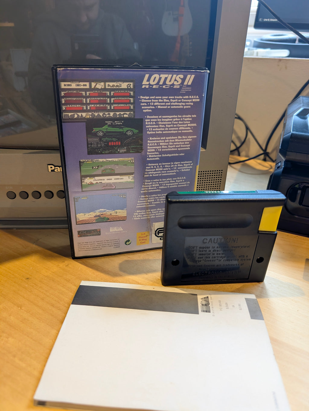 Lotus 2 R.E.C.S - Sega Mega Drive - CIB - Tested & Working