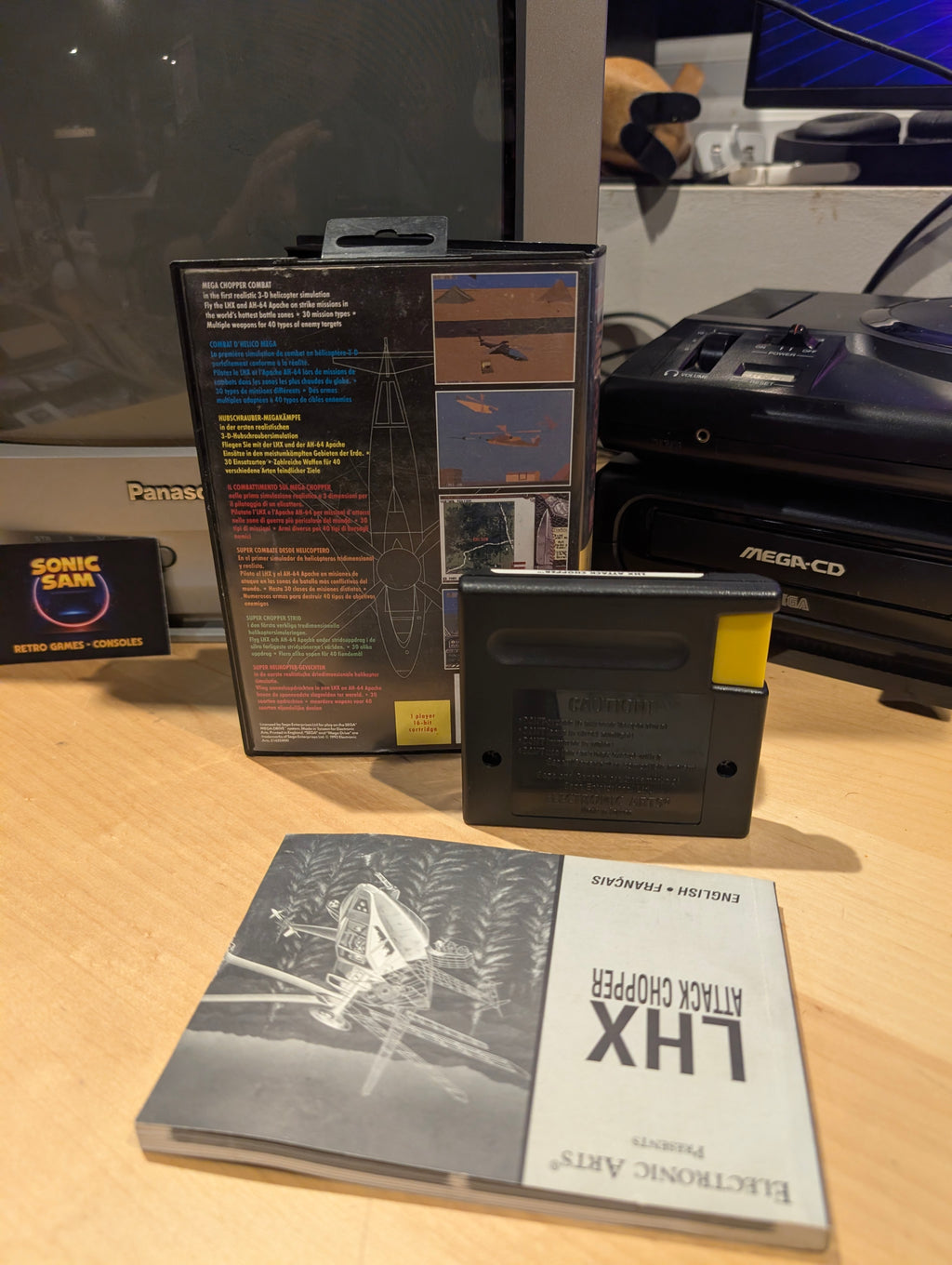 LHX Attack Chopper - Sega Mega Drive - CIB - Tested & Working