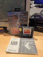 LHX Attack Chopper - Sega Mega Drive - CIB - Tested & Working