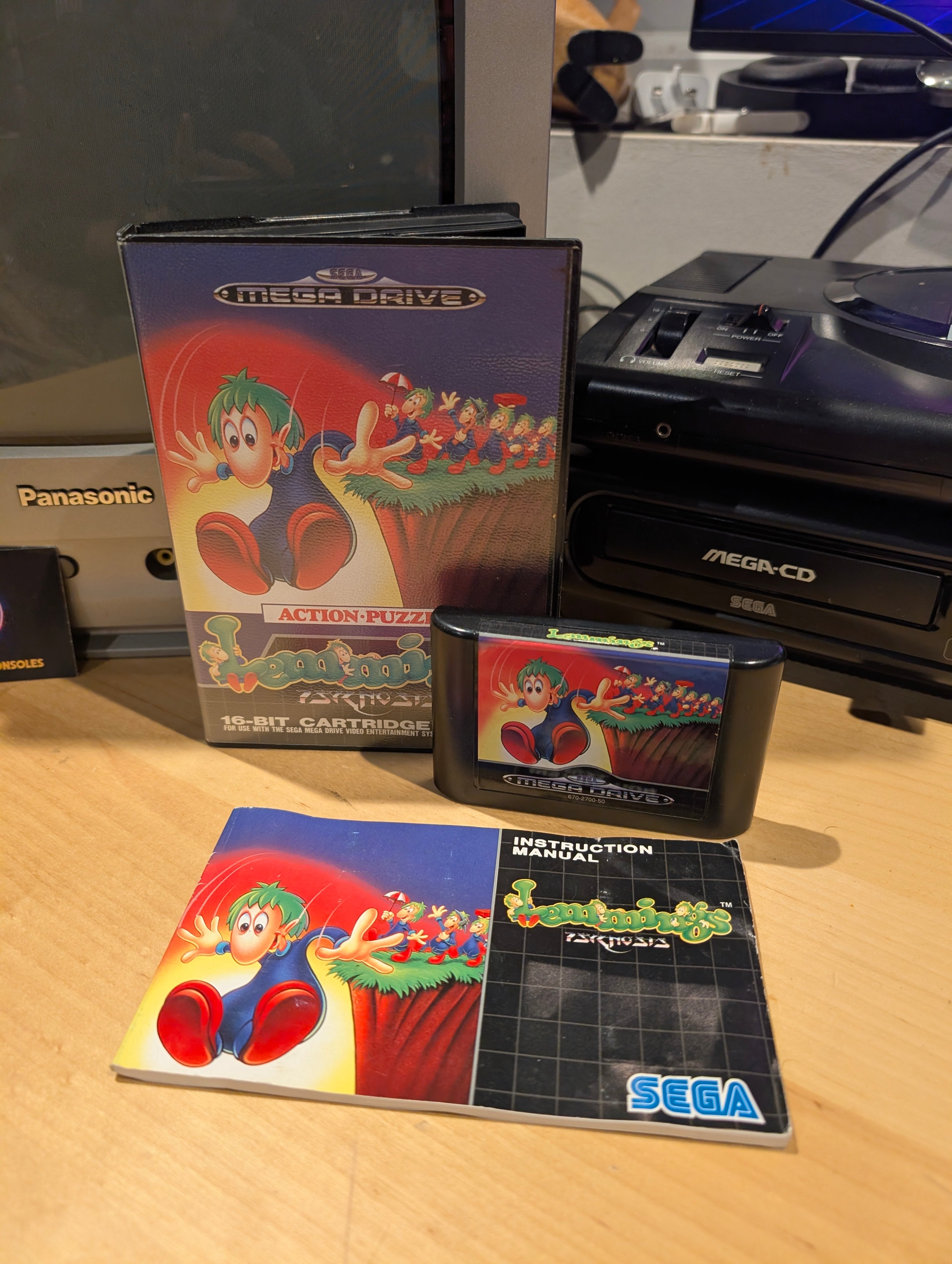Lemmings - Sega Mega Drive - CIB - Tested & Working