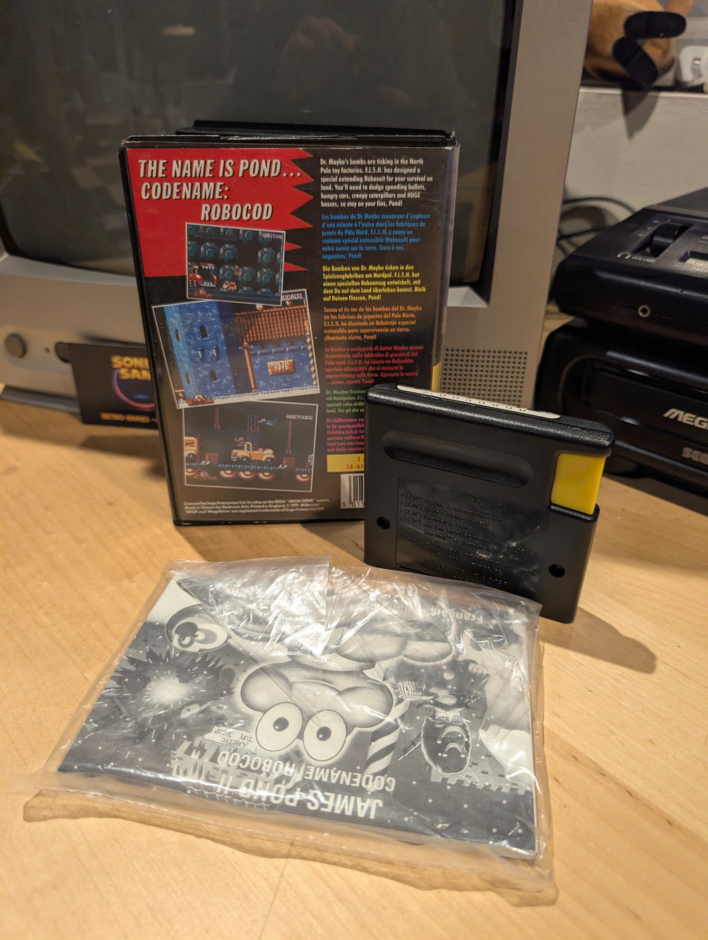 James Pond 2 - Sega Mega Drive - CIB - Tested & Working