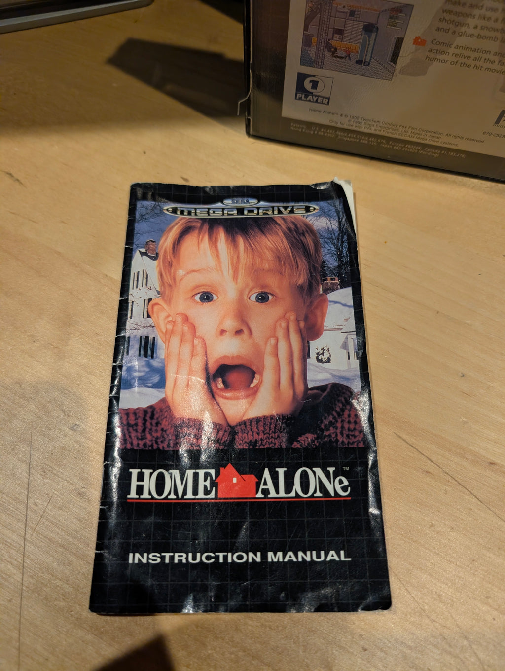 Home Alone - Sega Mega Drive - CIB - Tested & Working
