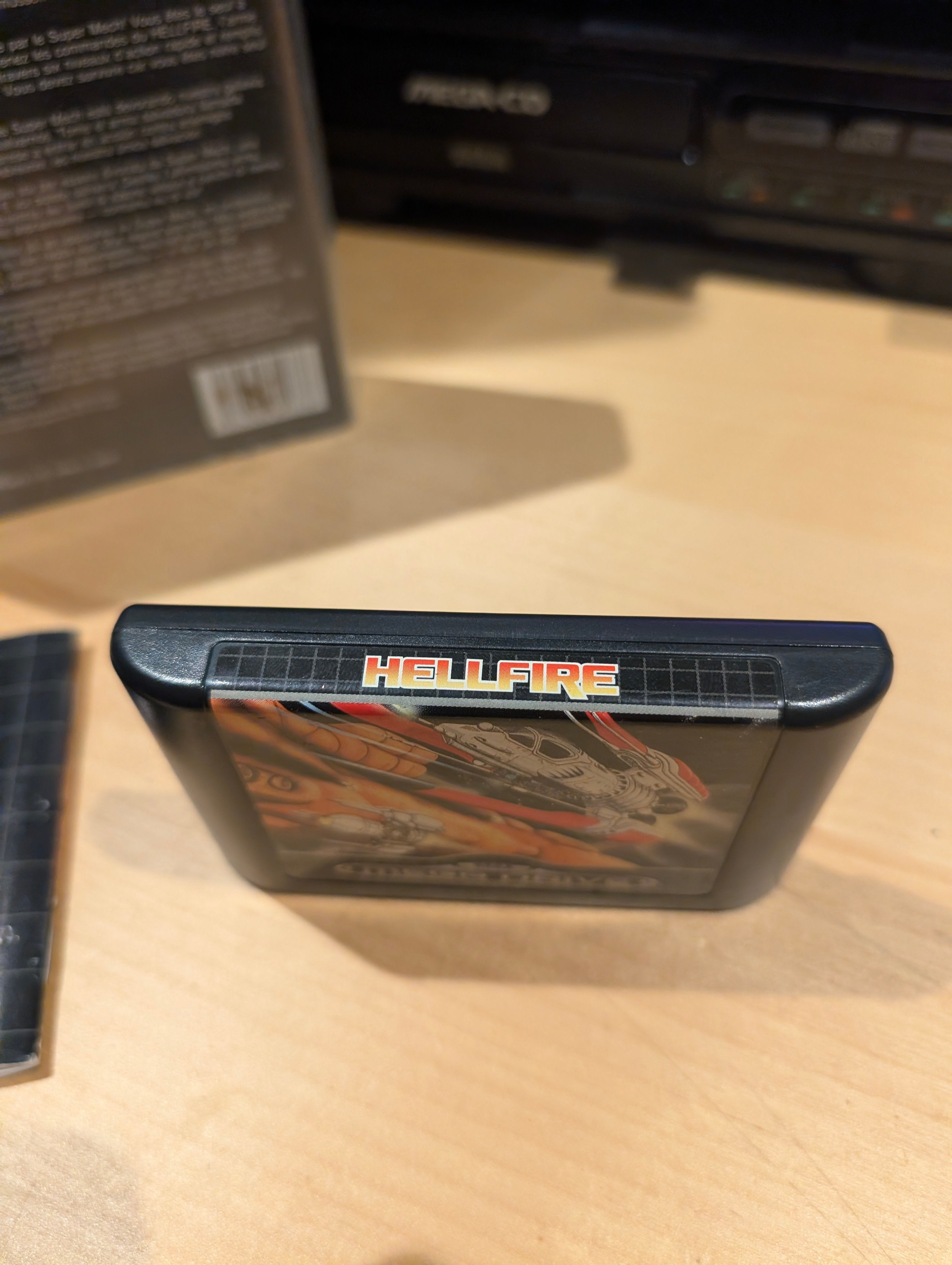 Hellfire - Sega Mega Drive - CIB - Tested & Working
