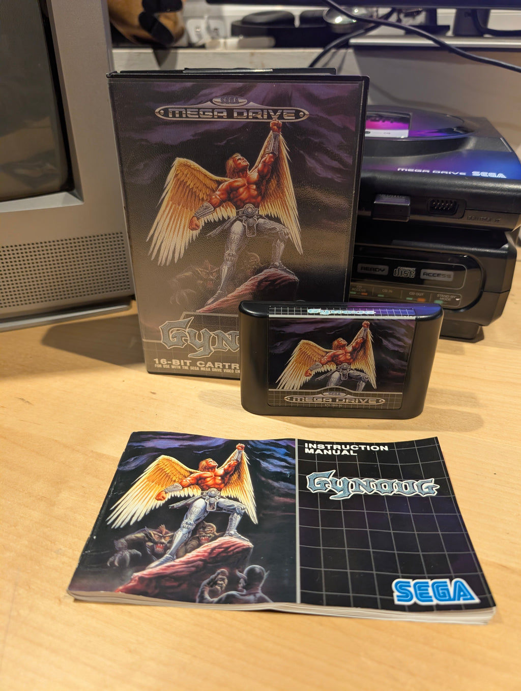 Gynoug - Sega Mega Drive - CIB - Tested & Working