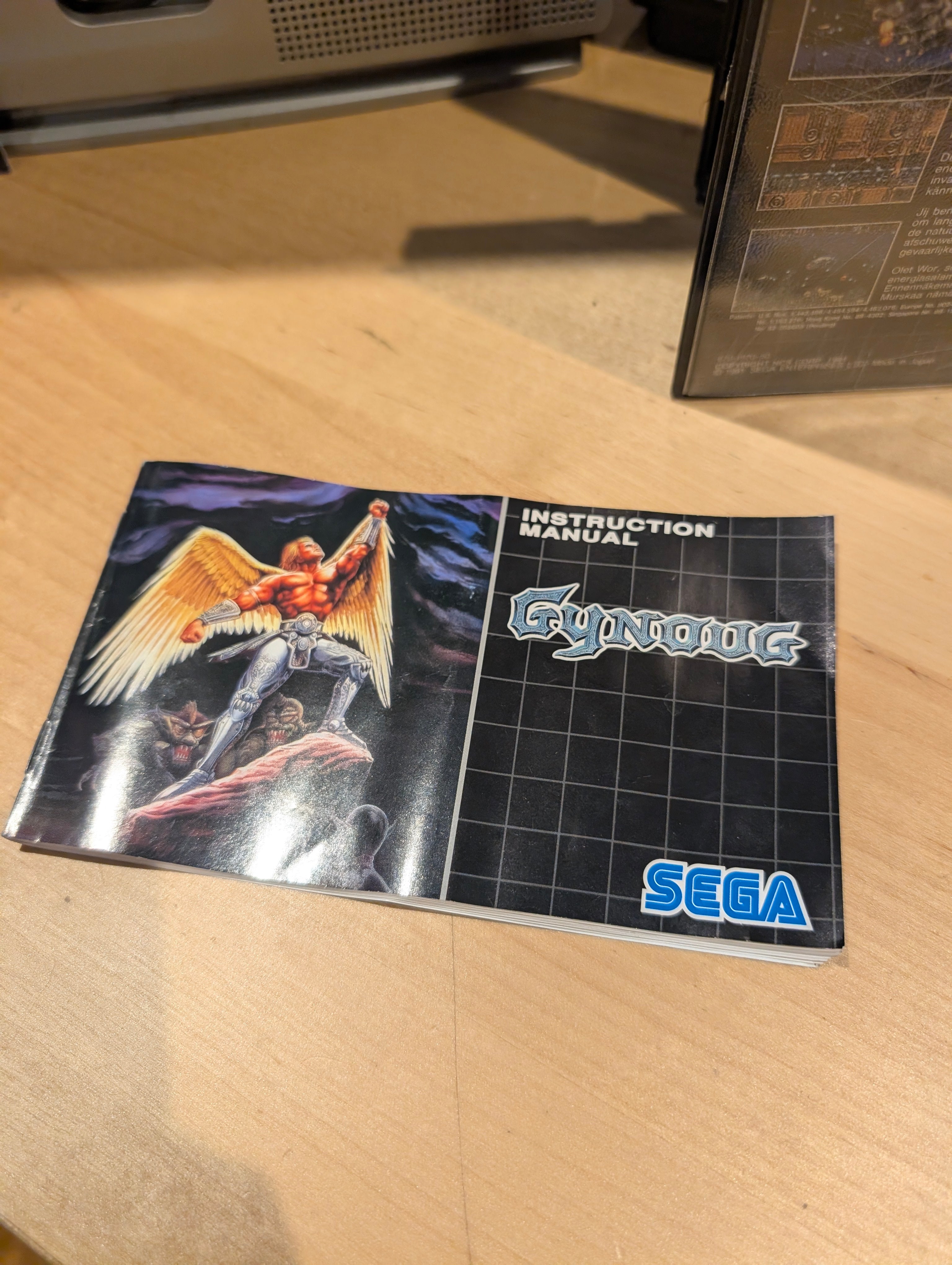 Gynoug - Sega Mega Drive - CIB - Tested & Working