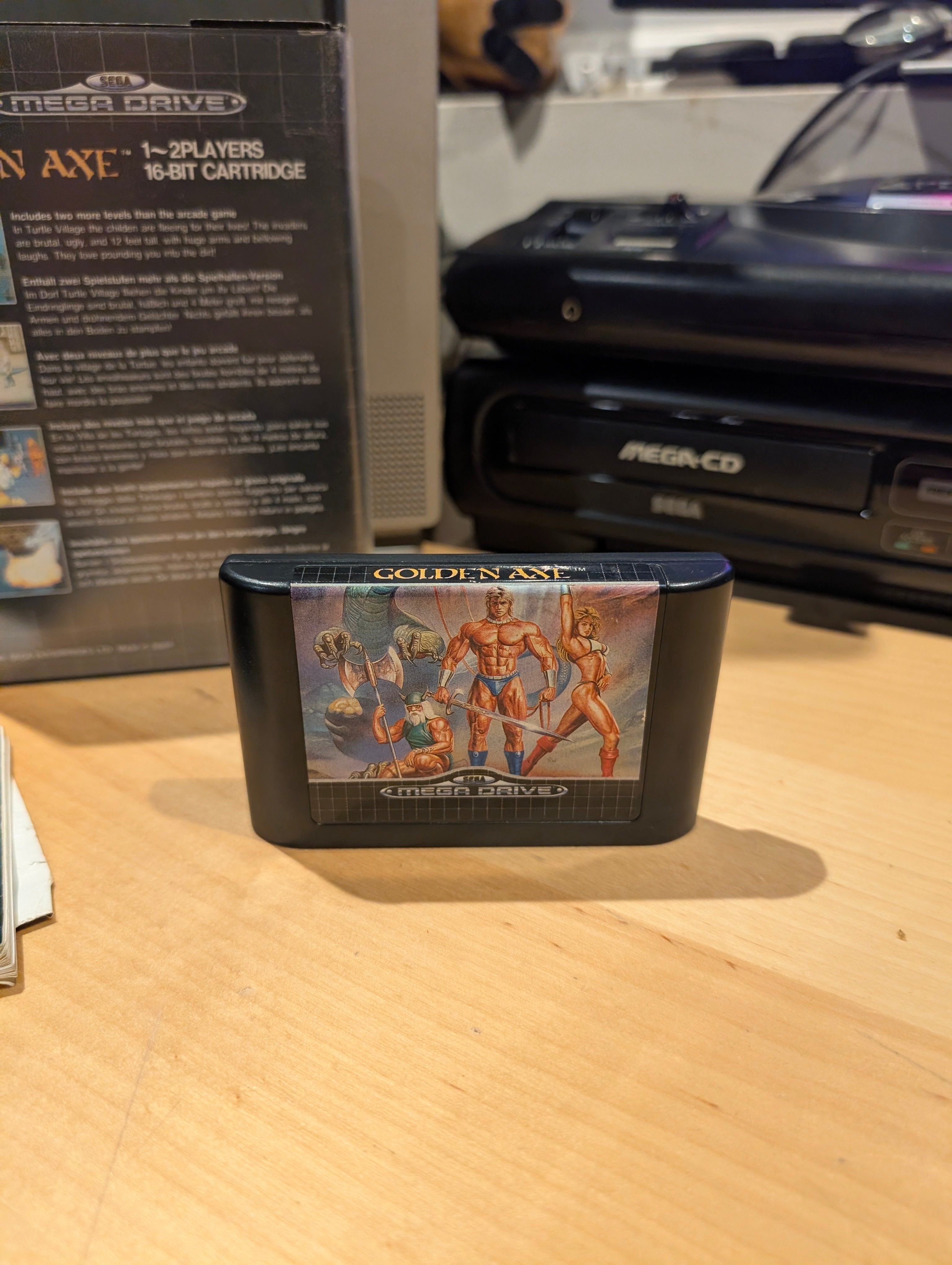Golden Axe - Sega Mega Drive - CIB - Tested & Working