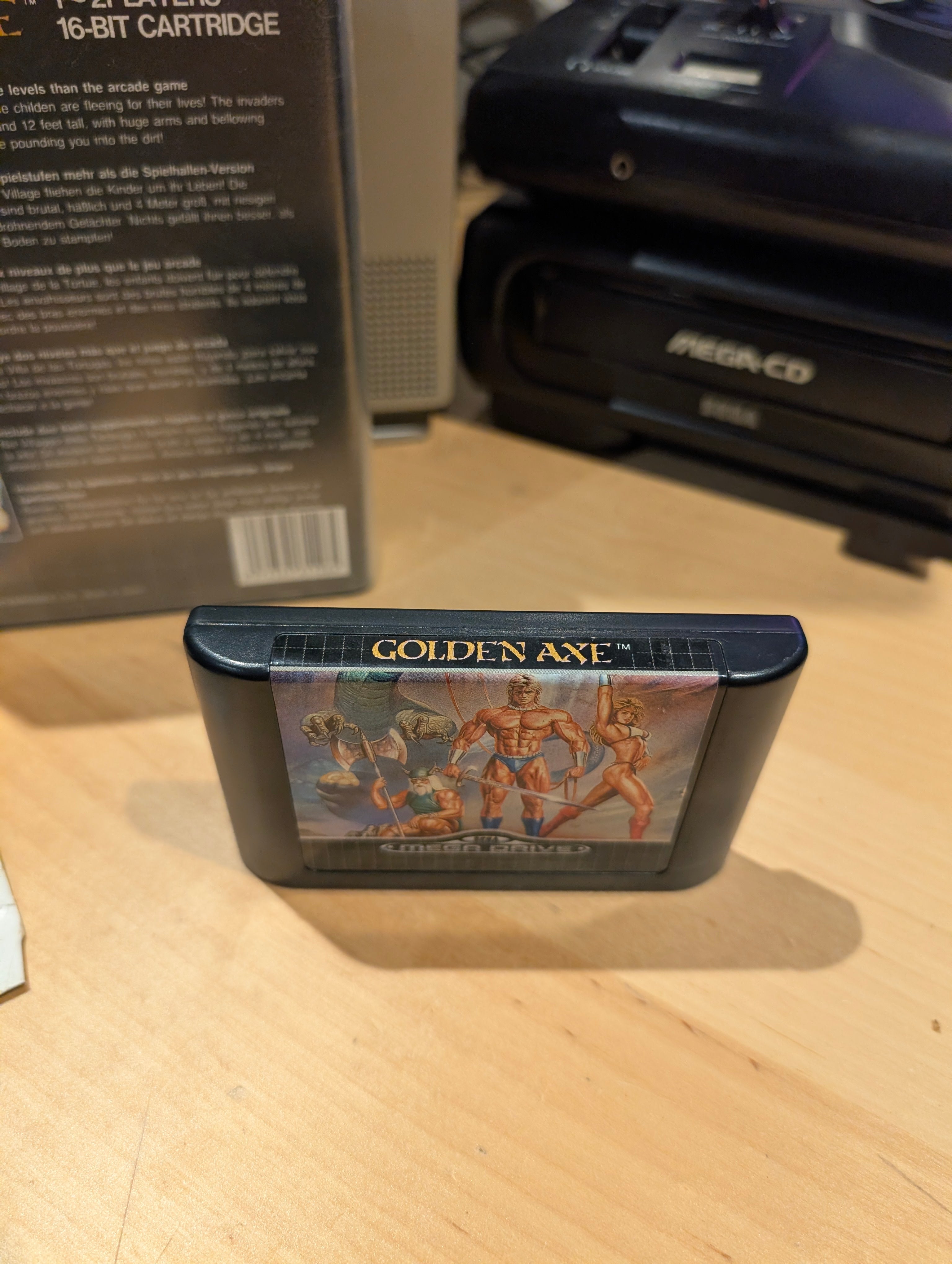 Golden Axe - Sega Mega Drive - CIB - Tested & Working