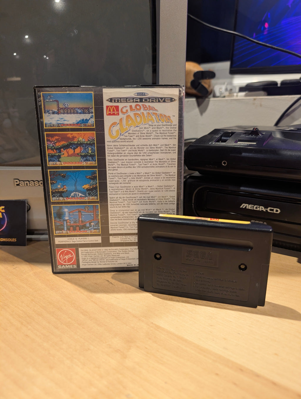 Global Gladiators - Sega Mega Drive - Boxed No Manual - Tested & Working