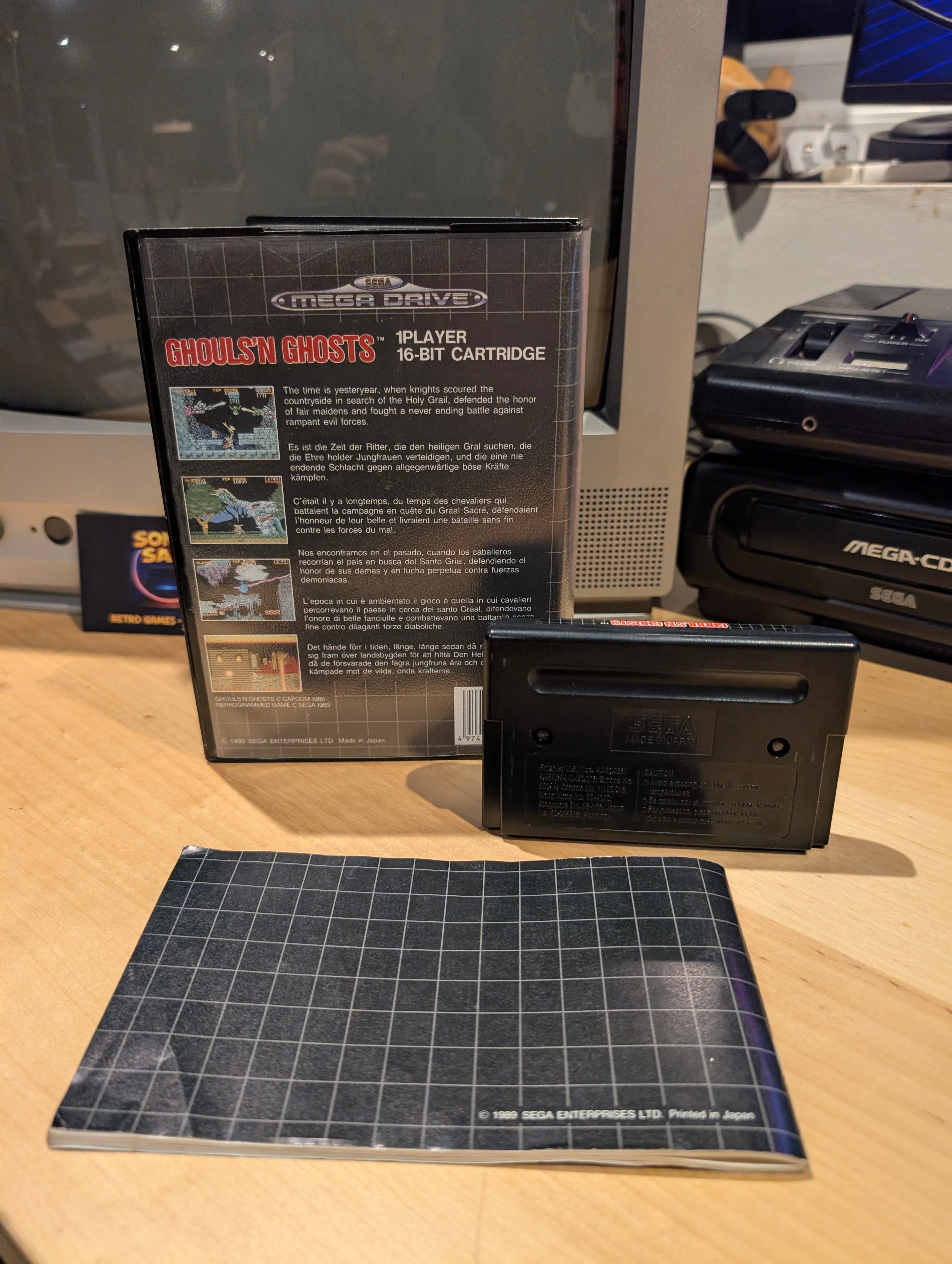 Ghouls 'n Ghosts - Sega Mega Drive - CIB - Tested & Working
