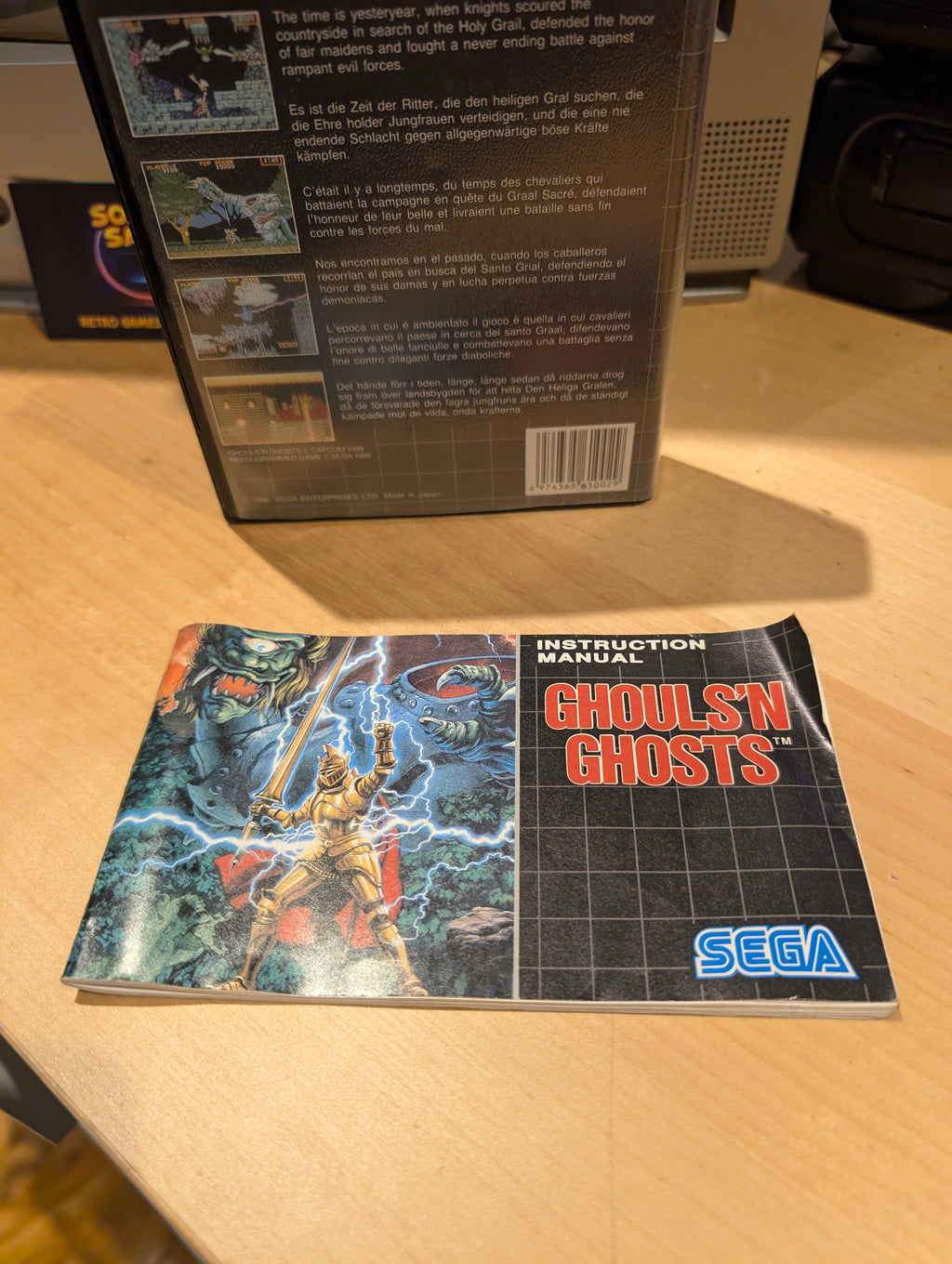 Ghouls 'n Ghosts - Sega Mega Drive - CIB - Tested & Working