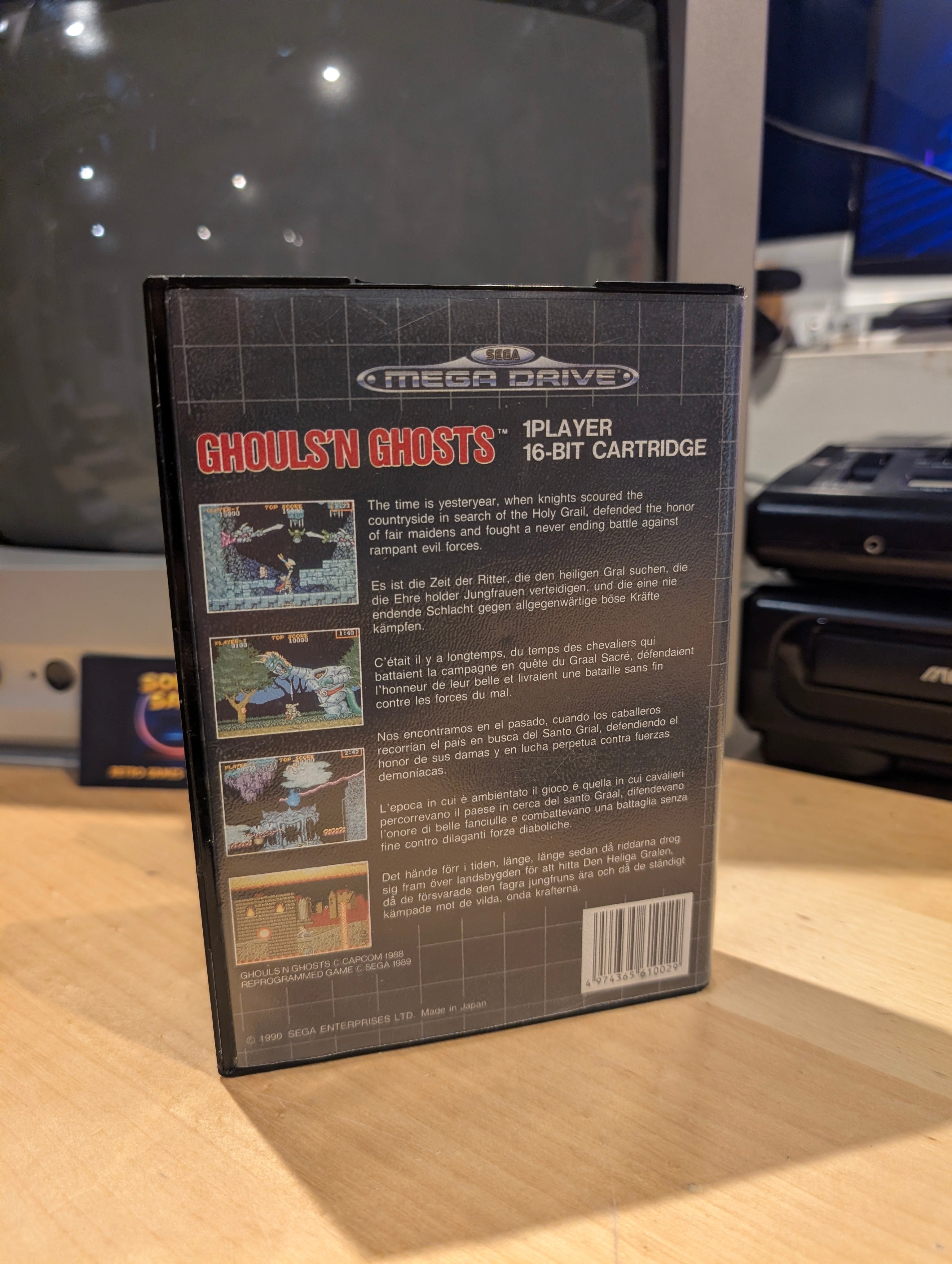 Ghouls 'n Ghosts - Sega Mega Drive - CIB - Tested & Working