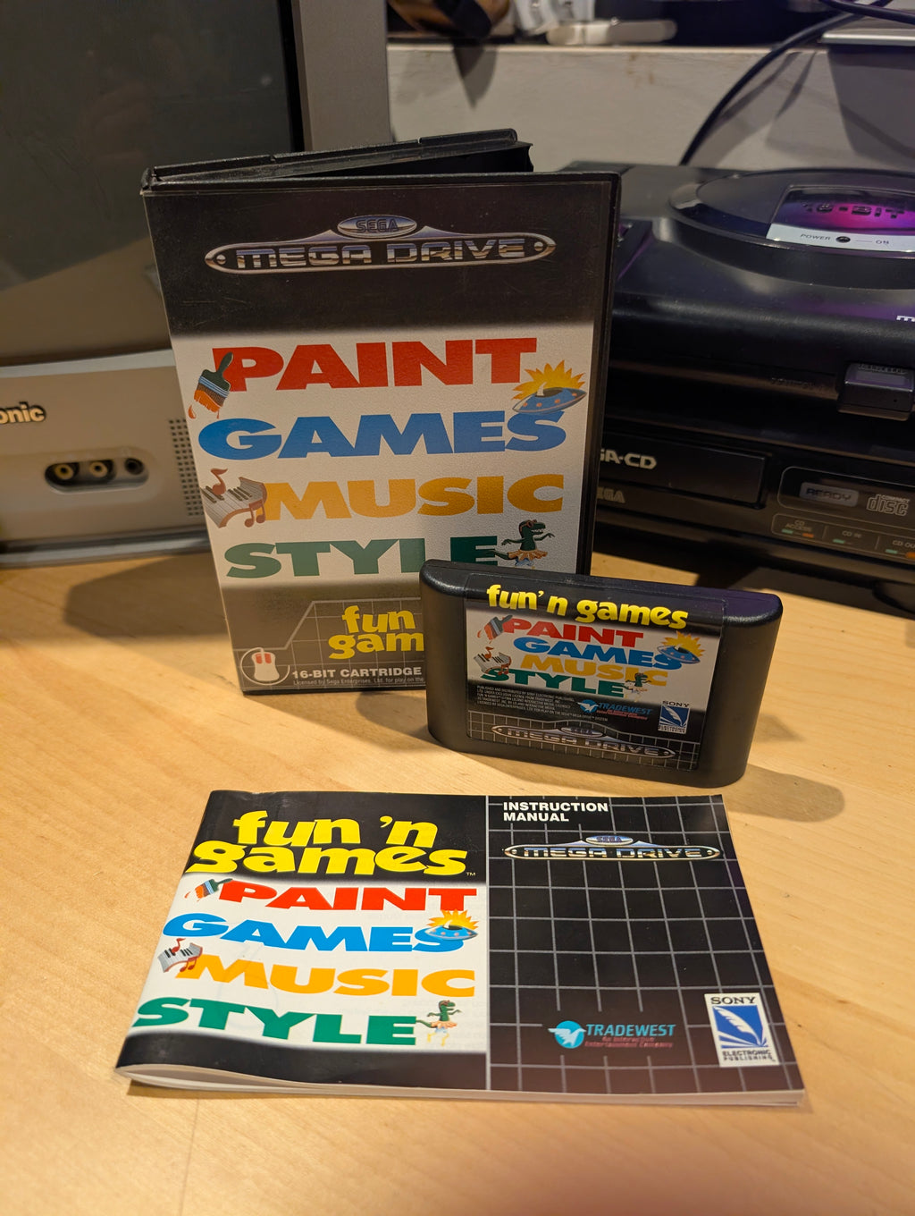 Fun 'n Games - Sega Mega Drive - CIB - Tested & Working
