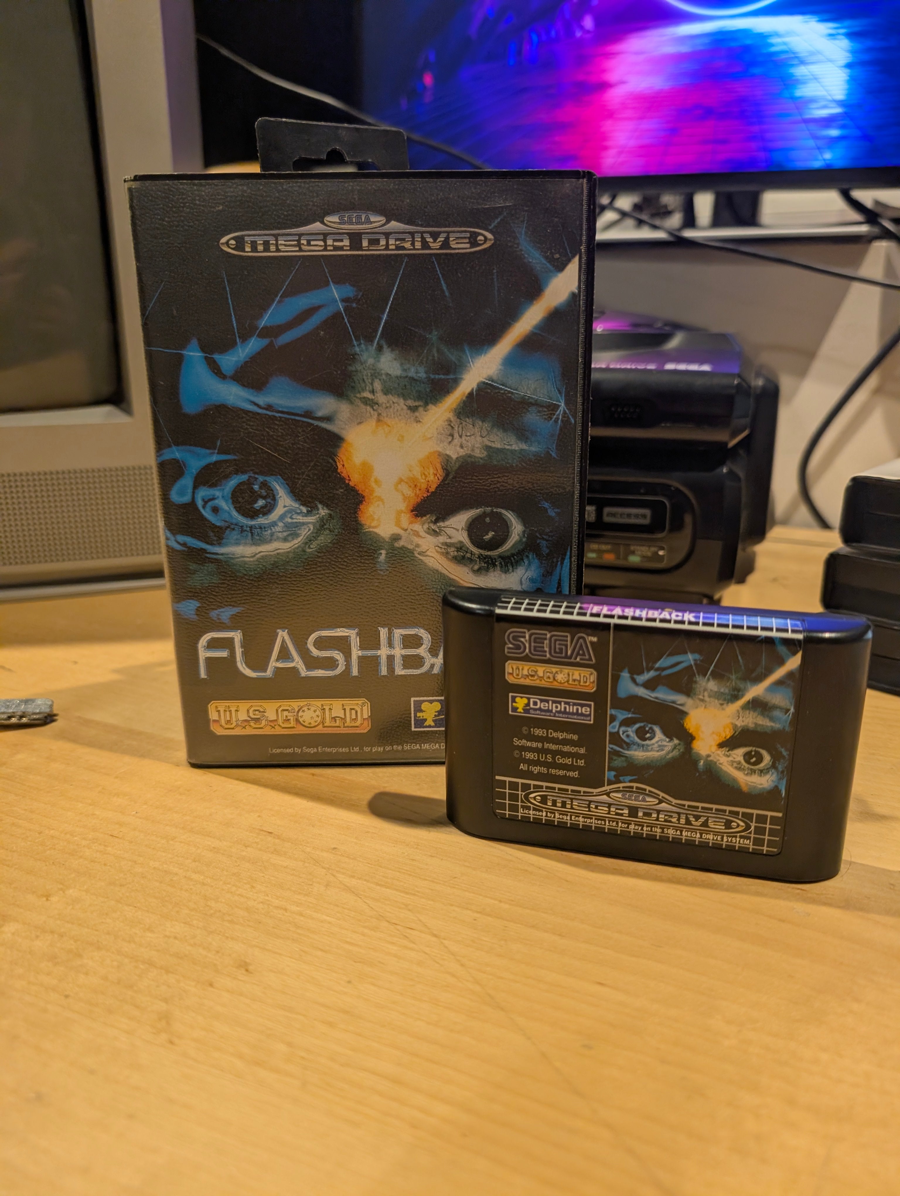 Flashback - Sega Mega Drive - Boxed No Manual - Tested & Working