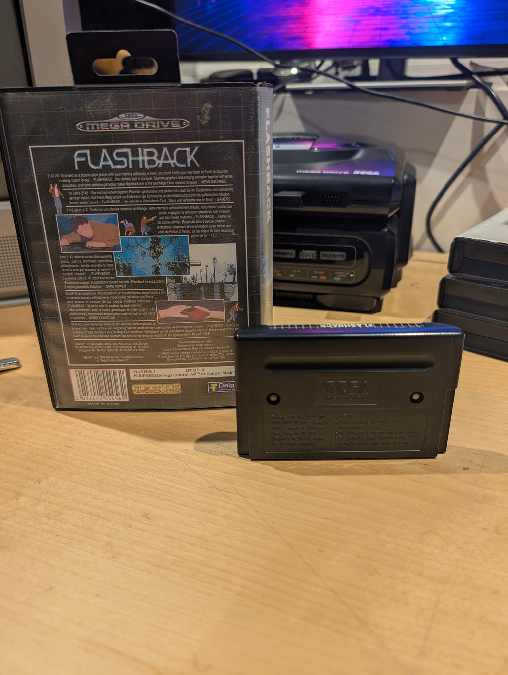 Flashback - Sega Mega Drive - Boxed No Manual - Tested & Working