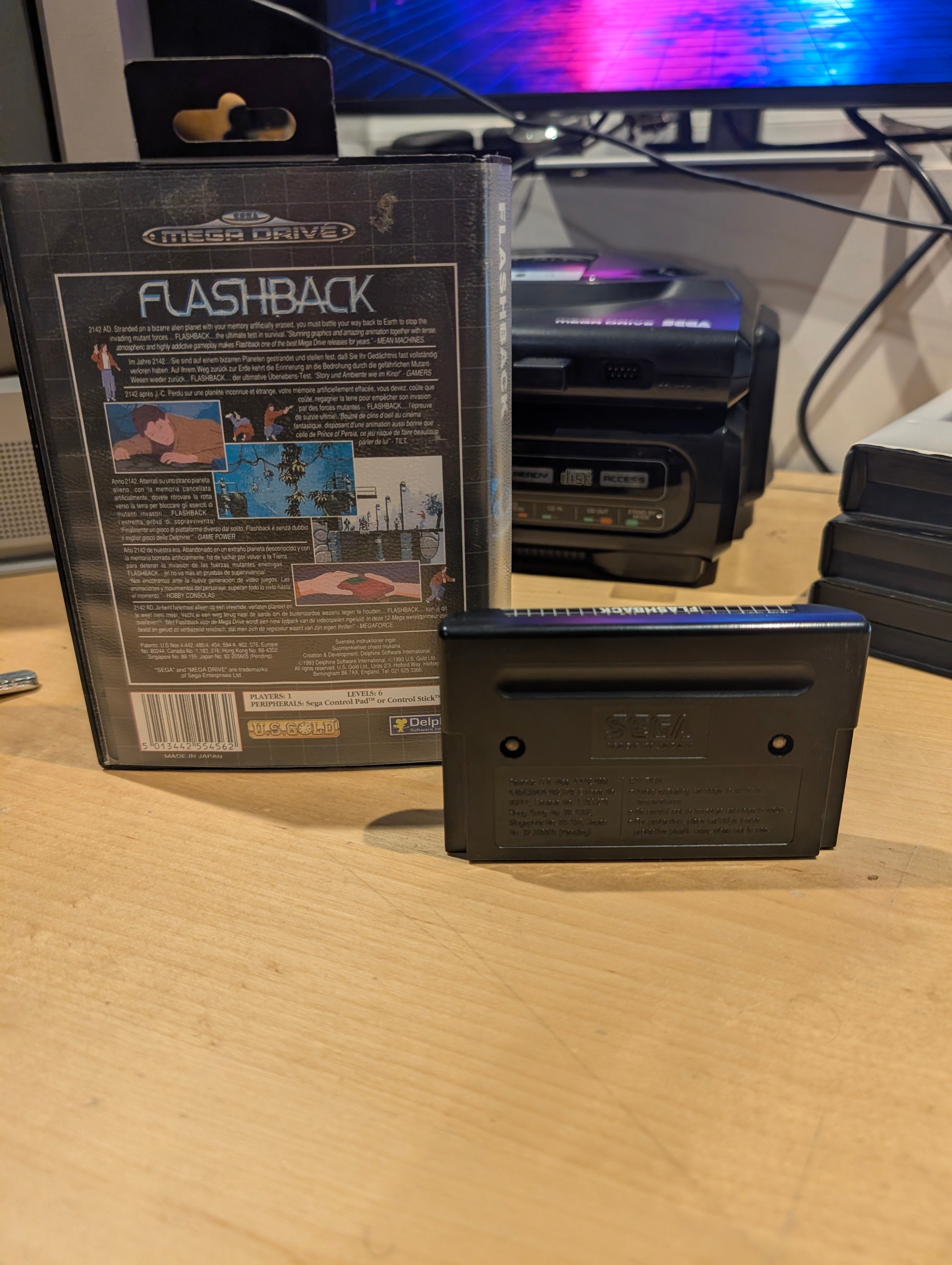 Flashback - Sega Mega Drive - Boxed No Manual - Tested & Working