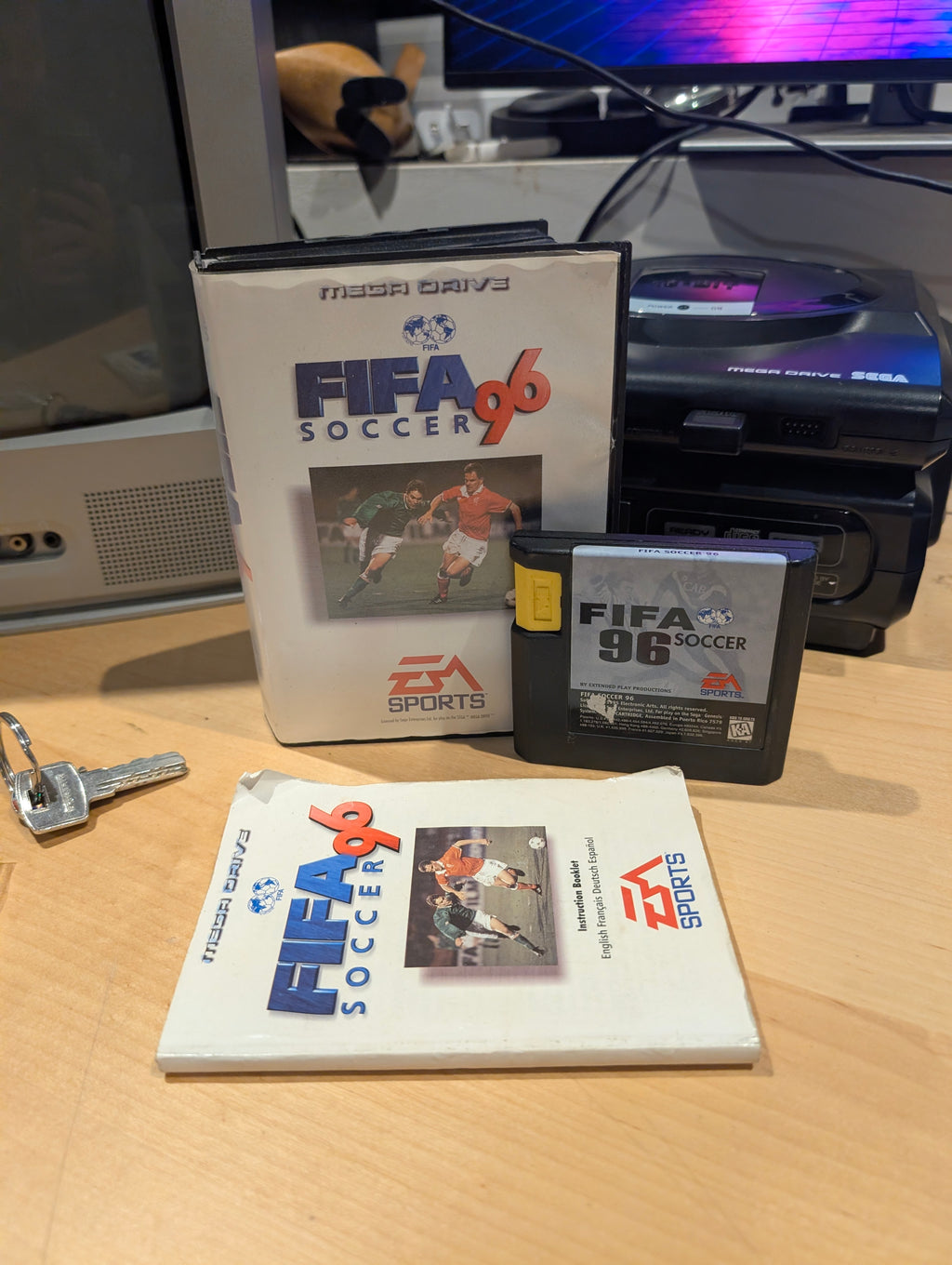 FIFA Soccer 96 -Sega Mega Drive - CIB - Tested & Working