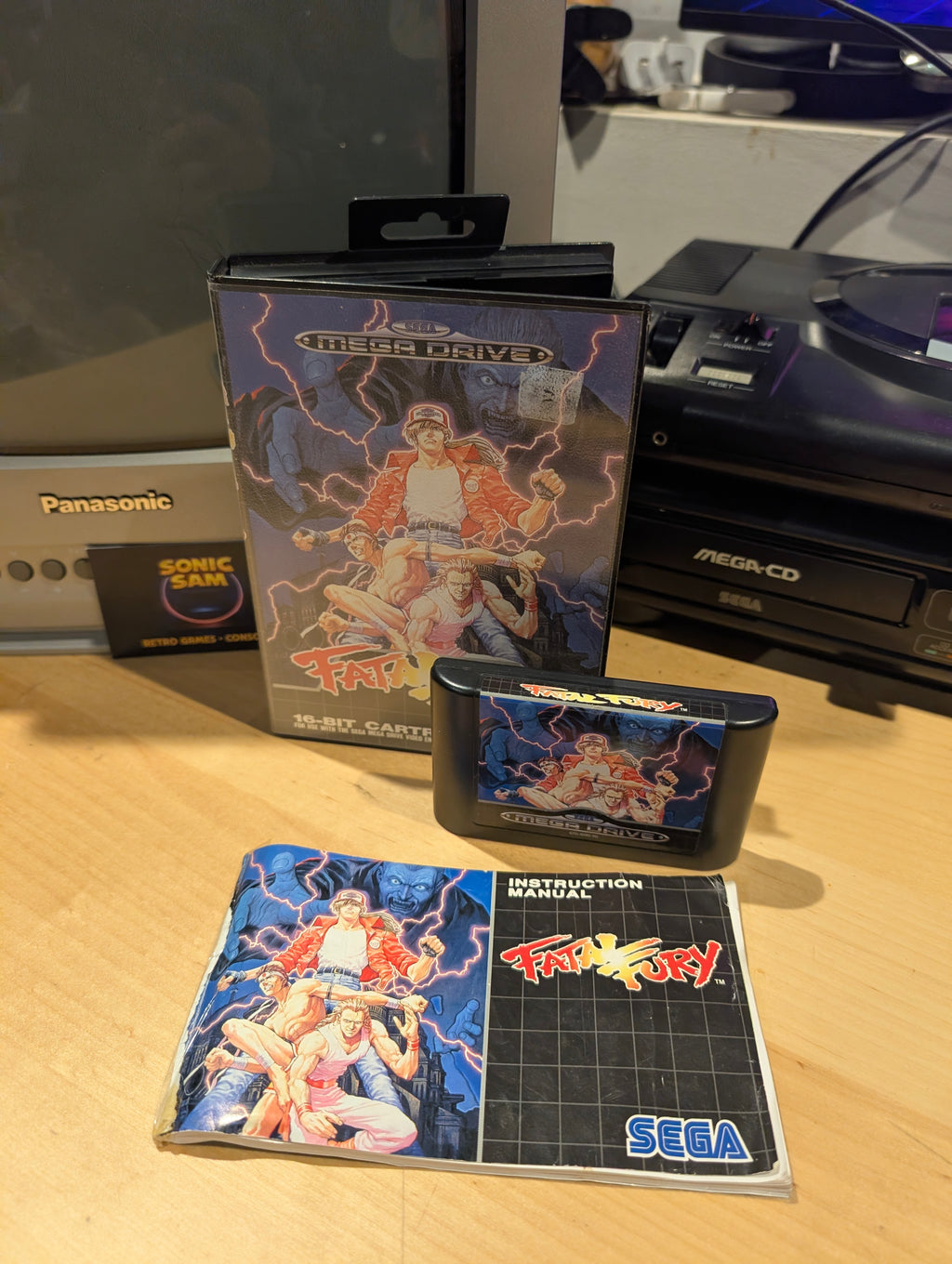 Fatal Fury - Sega Mega Drive - CIB - Tested & Working