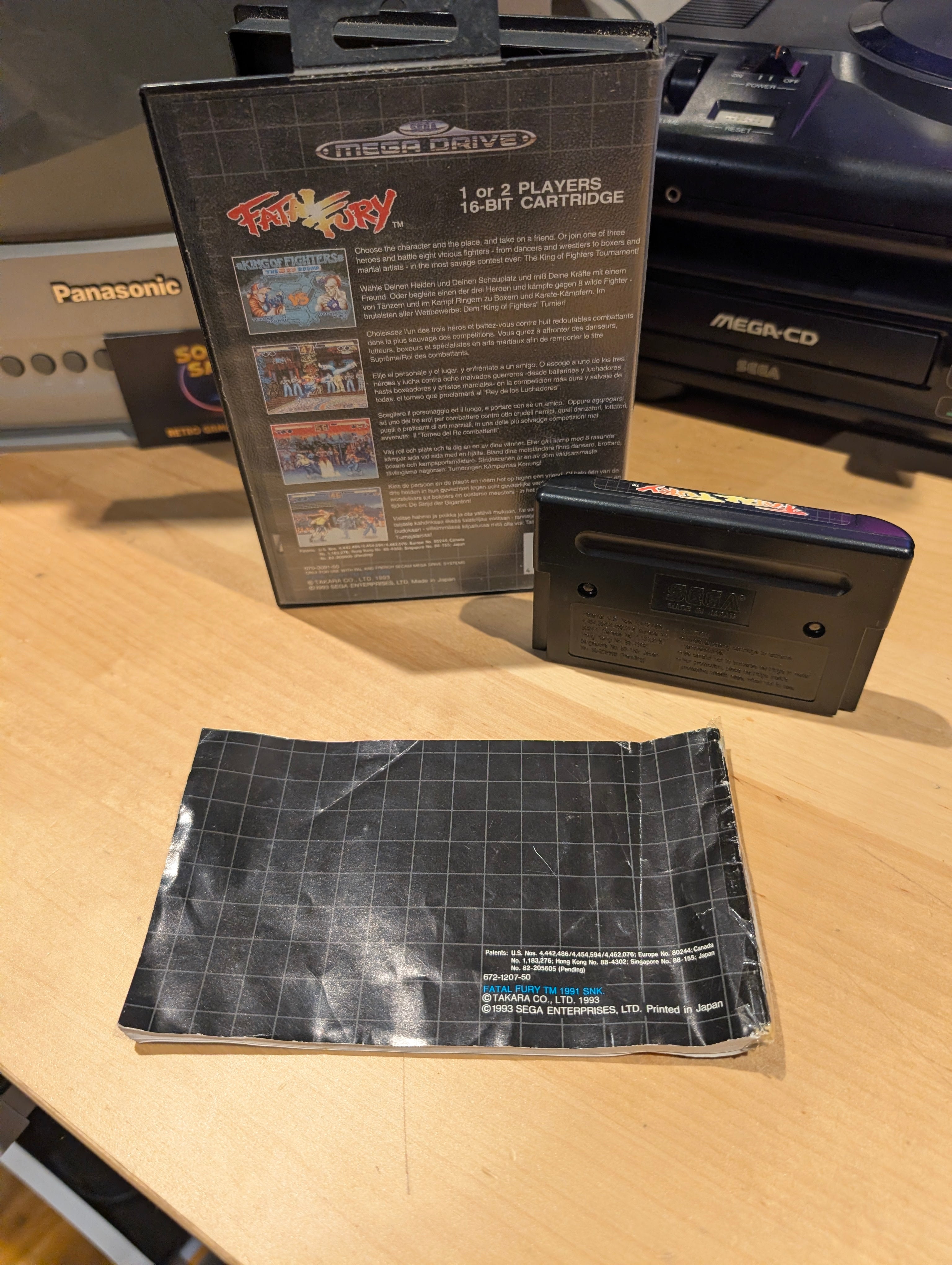 Fatal Fury - Sega Mega Drive - CIB - Tested & Working