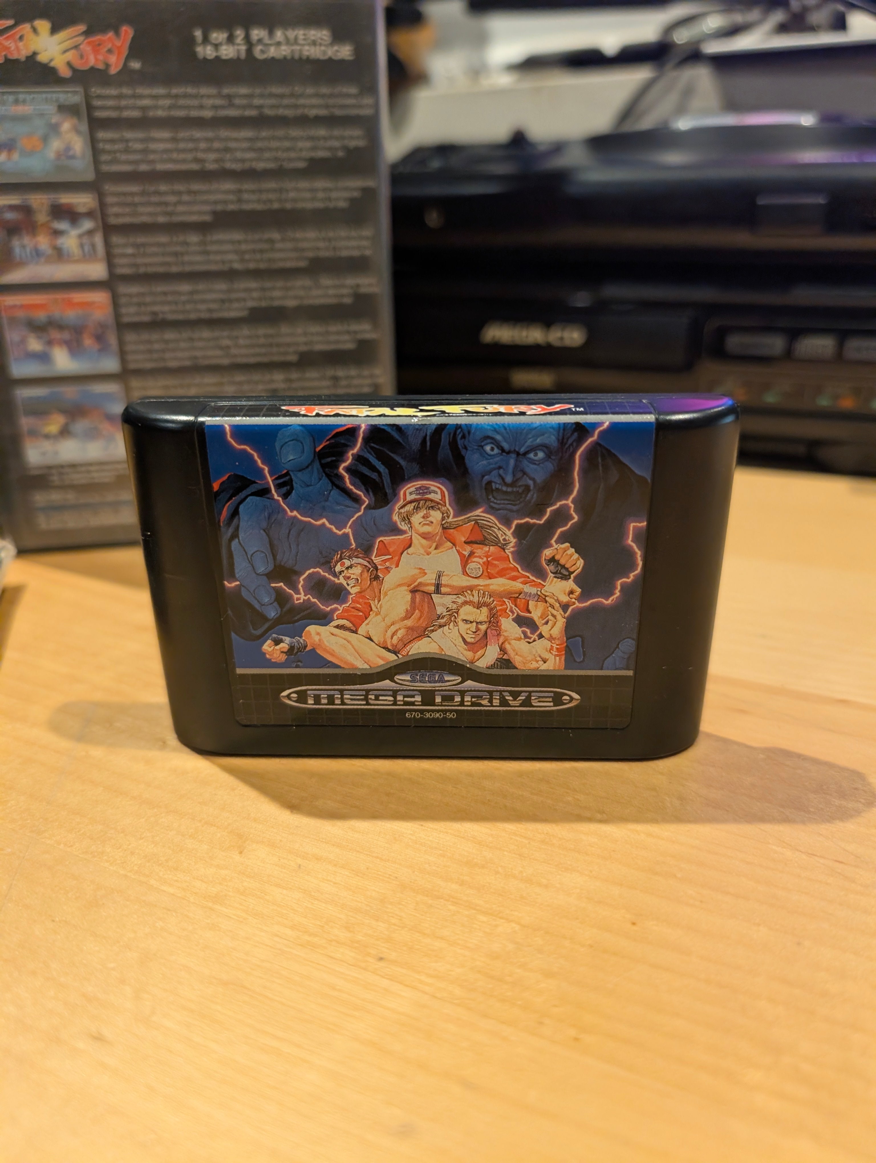 Fatal Fury - Sega Mega Drive - CIB - Tested & Working