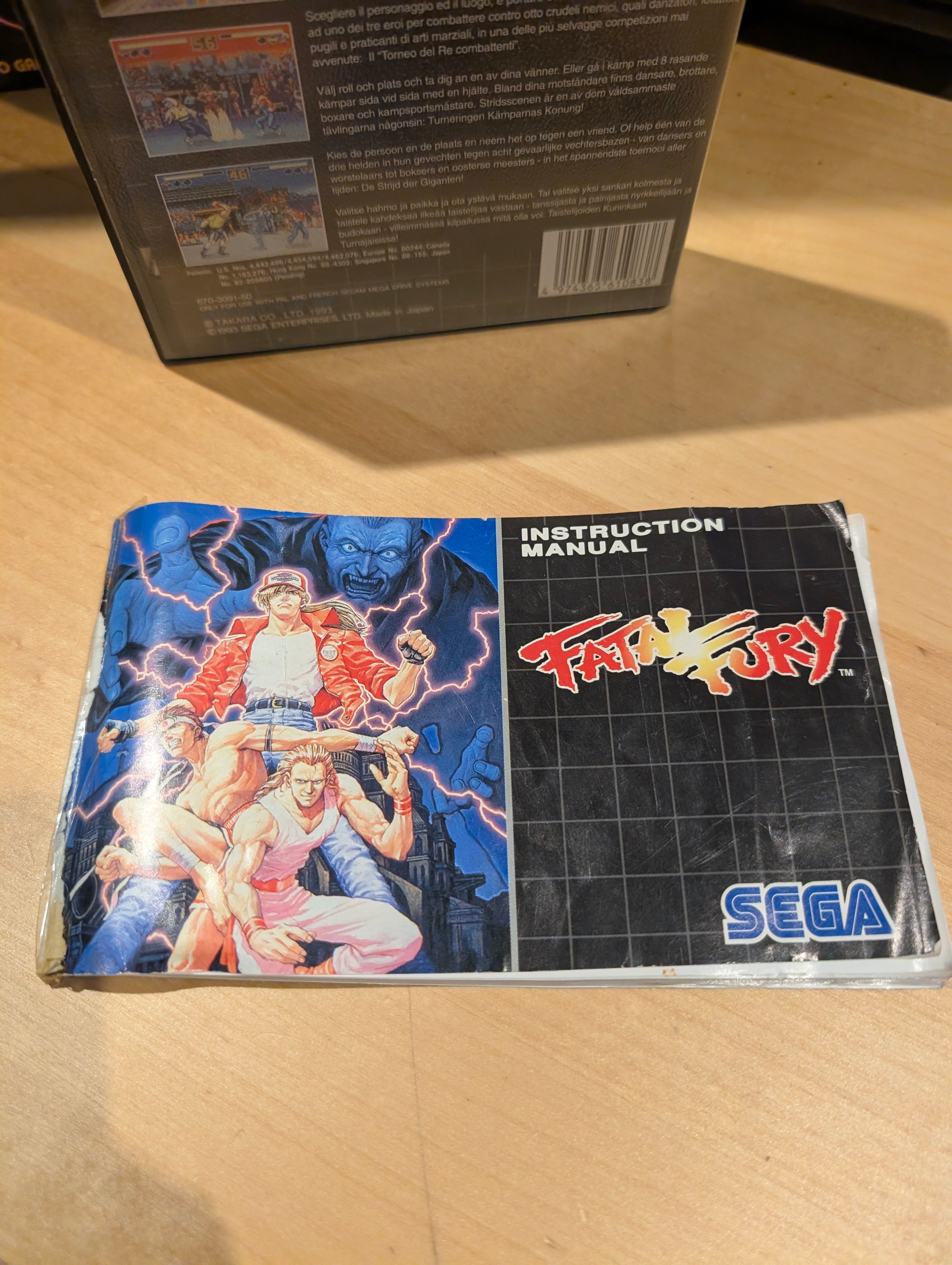 Fatal Fury - Sega Mega Drive - CIB - Tested & Working