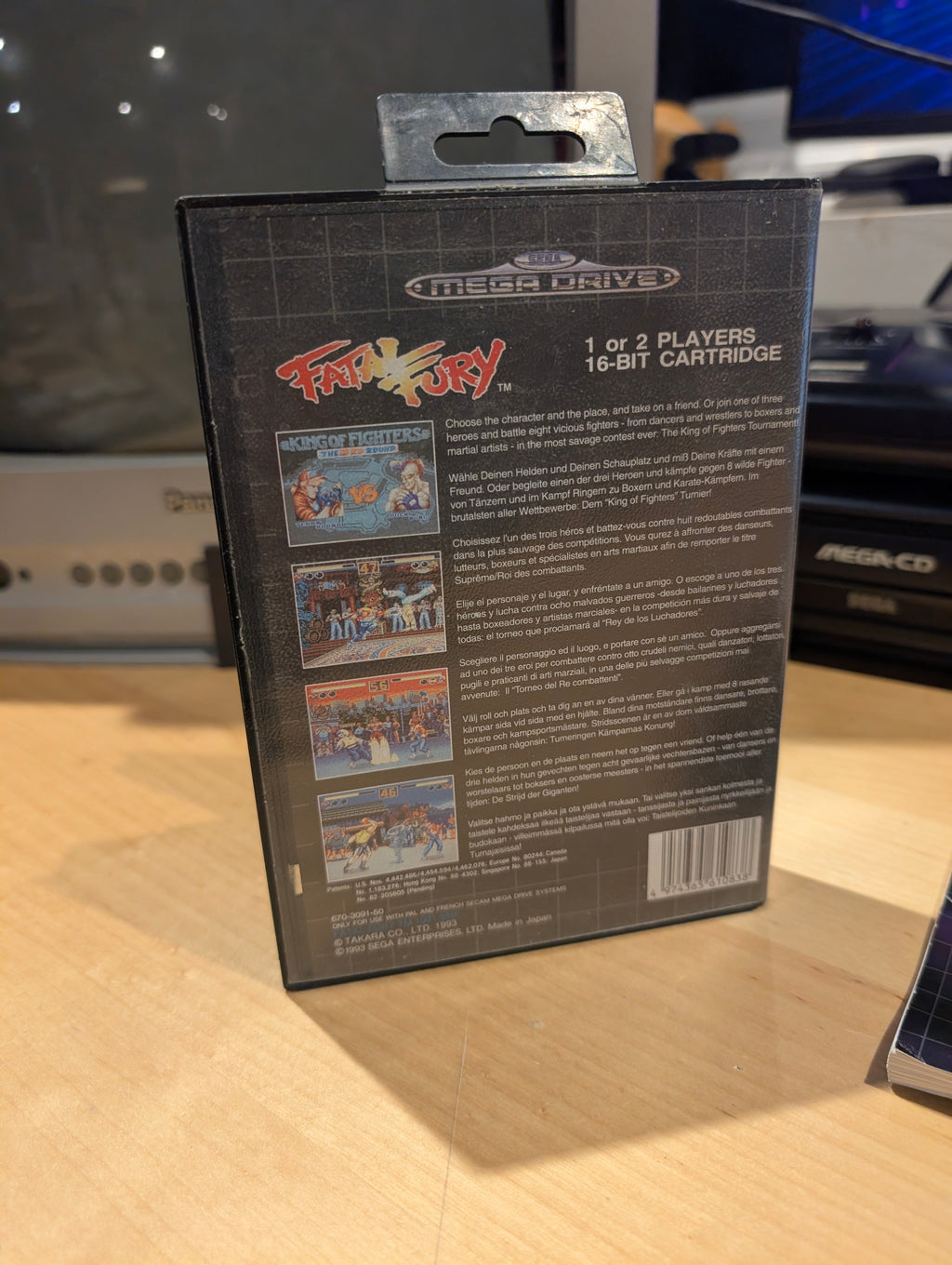 Fatal Fury - Sega Mega Drive - CIB - Tested & Working