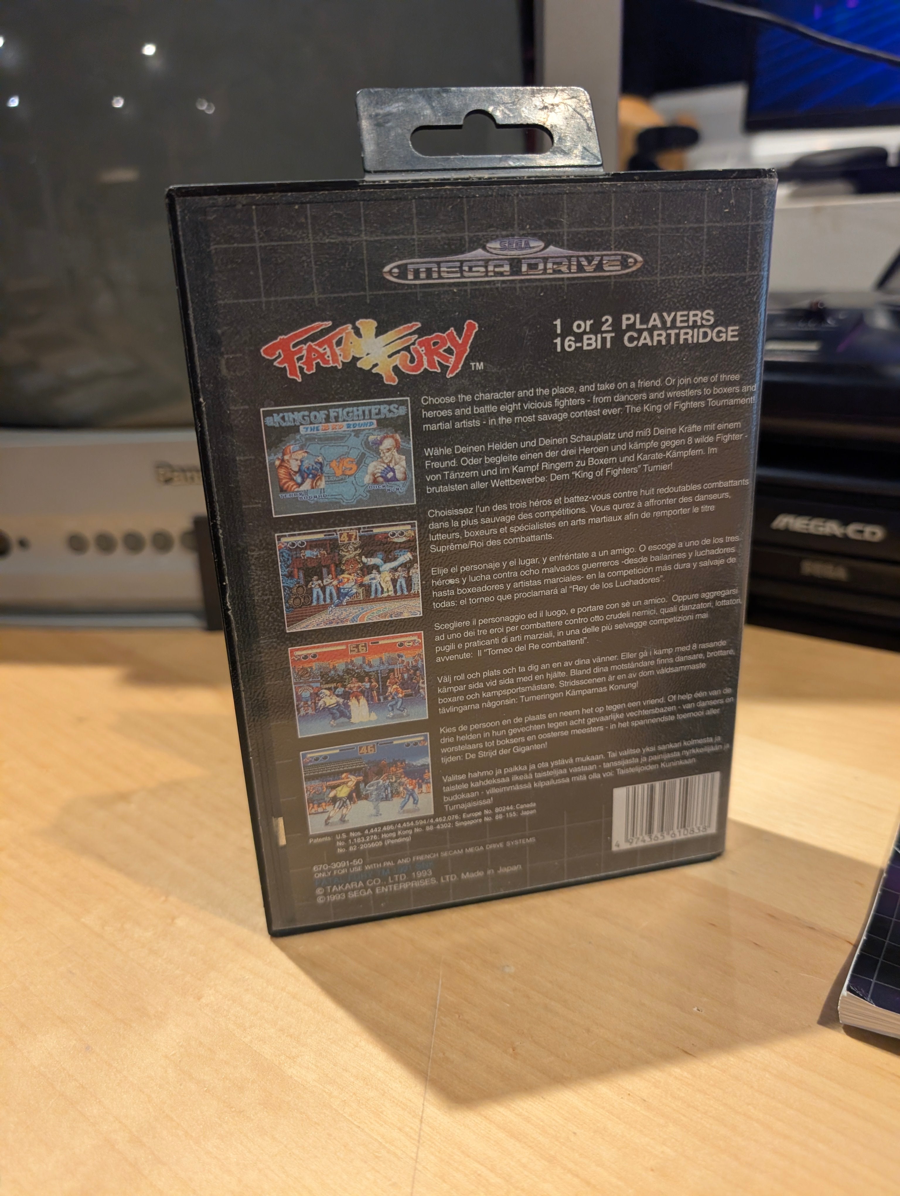 Fatal Fury - Sega Mega Drive - CIB - Tested & Working