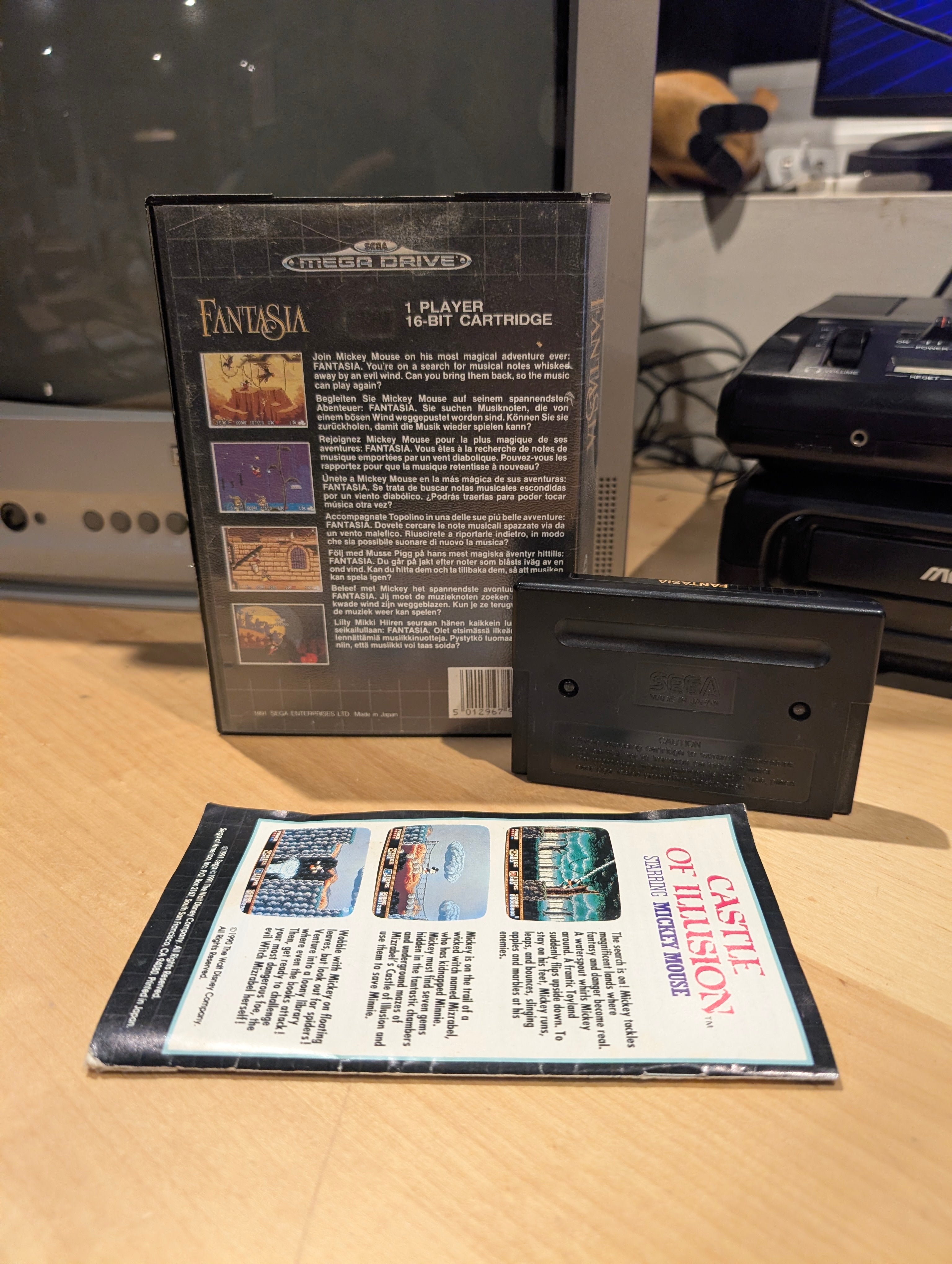 Fantasia - Sega Mega Drive - CIB - Tested & Working