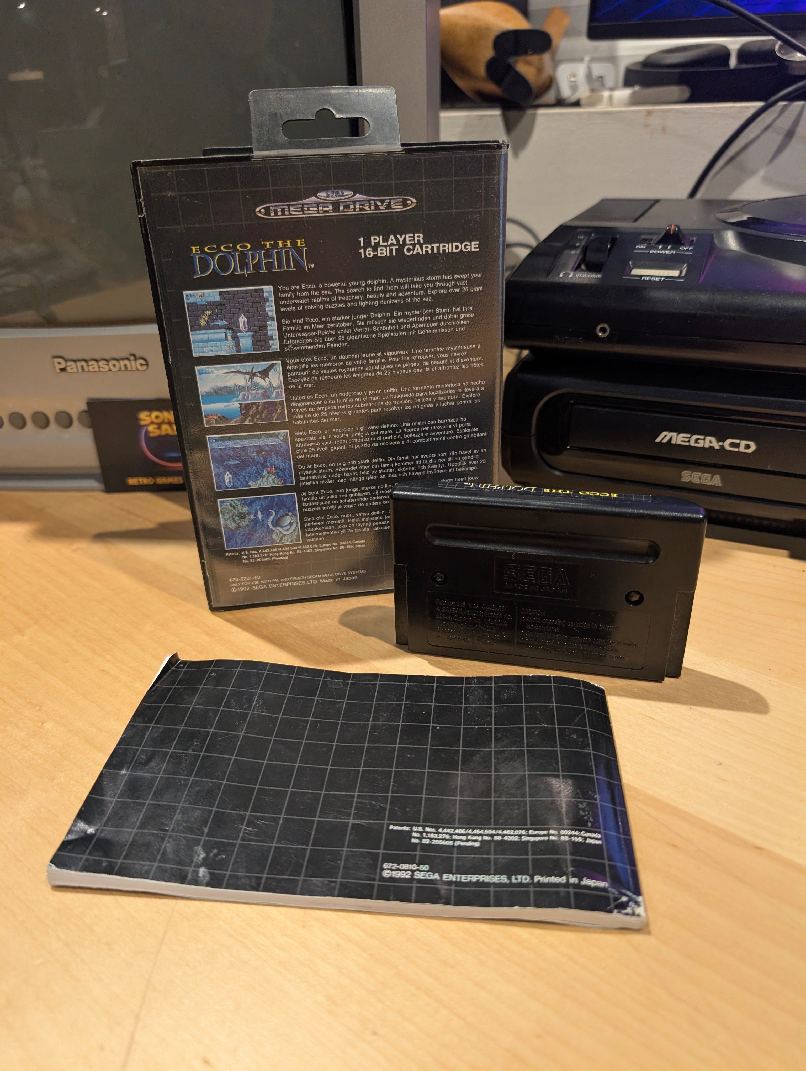 Ecco the Dolphin - Sega Mega Drive - CIB - Tested & Working