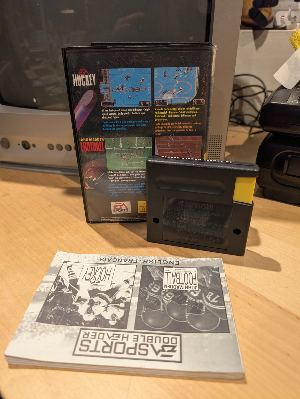 Double Header - Sega Mega Drive - CIB - Tested & Working