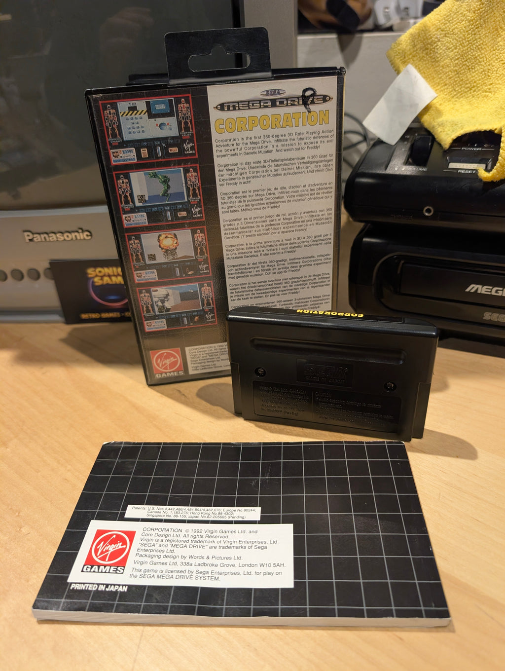 Corporation - Sega Mega Drive - CIB - Tested & Working