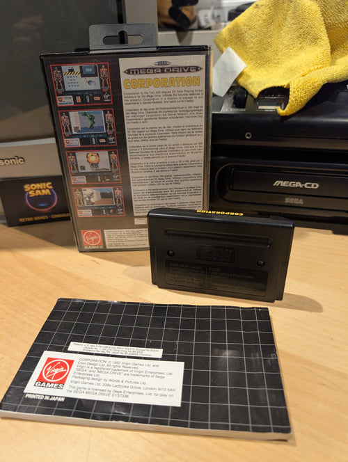 Corporation - Sega Mega Drive - CIB - Tested & Working