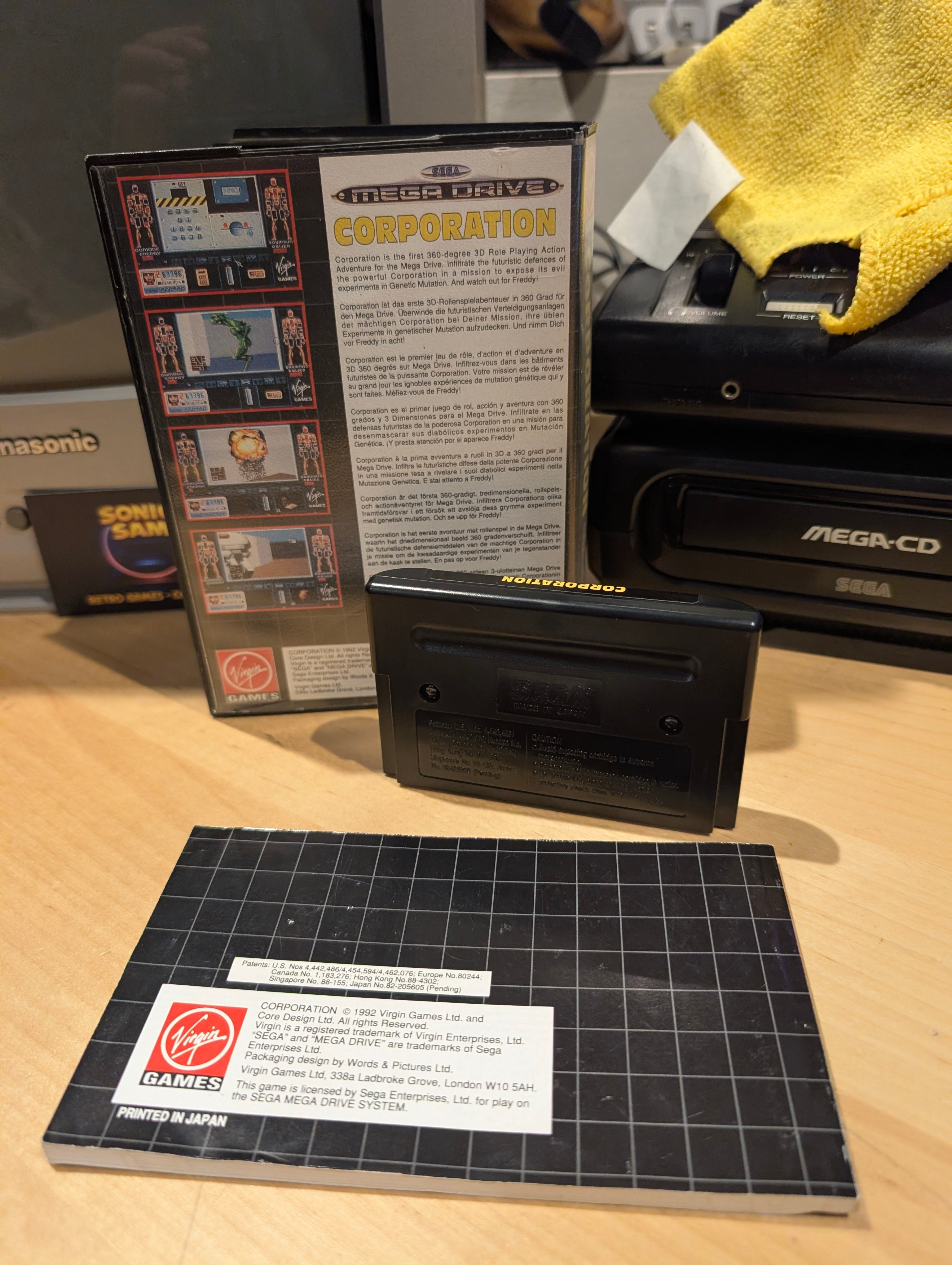 Corporation  - Sega Mega Drive - CIB - Tested & Working