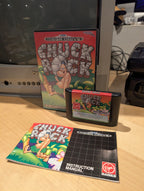 Chuck Rock - Sega Mega Drive - CIB - Tested & Working
